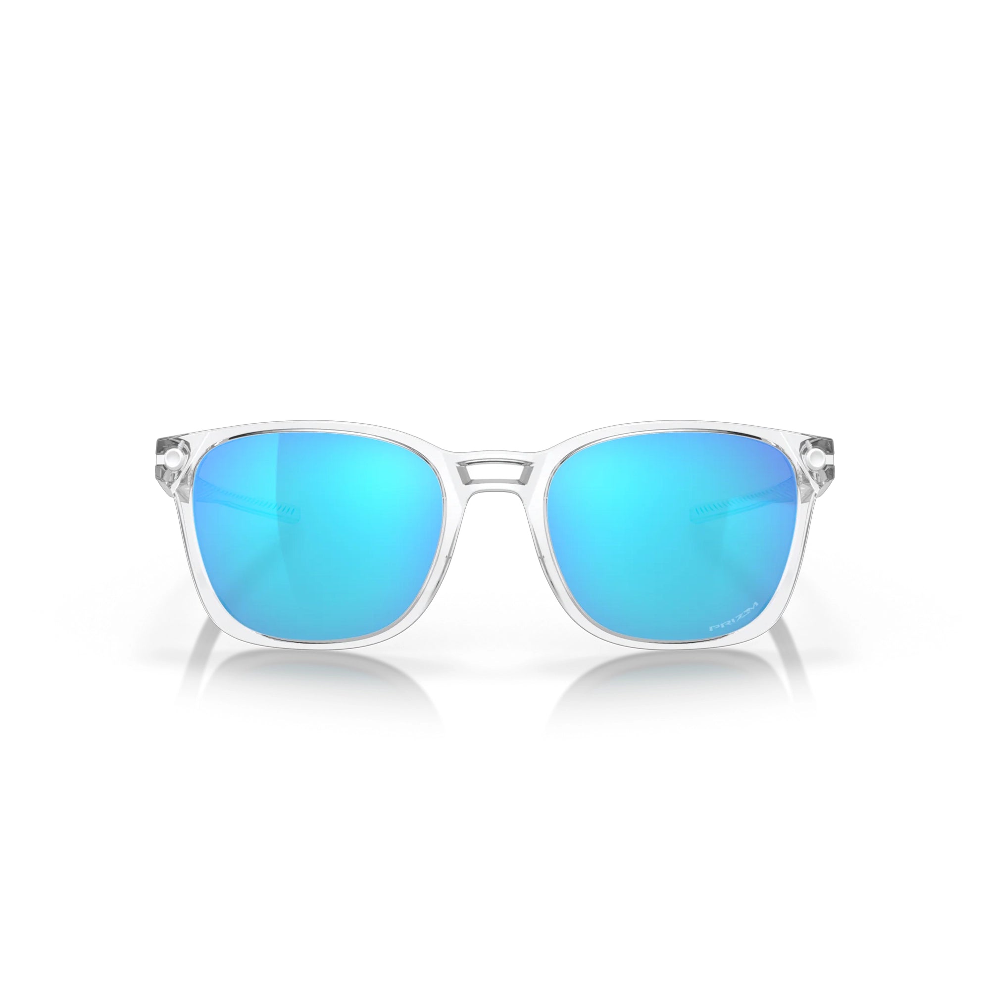 Oakley Ojector Matte Clear Prizm sapphire Sunglass - InstaSport