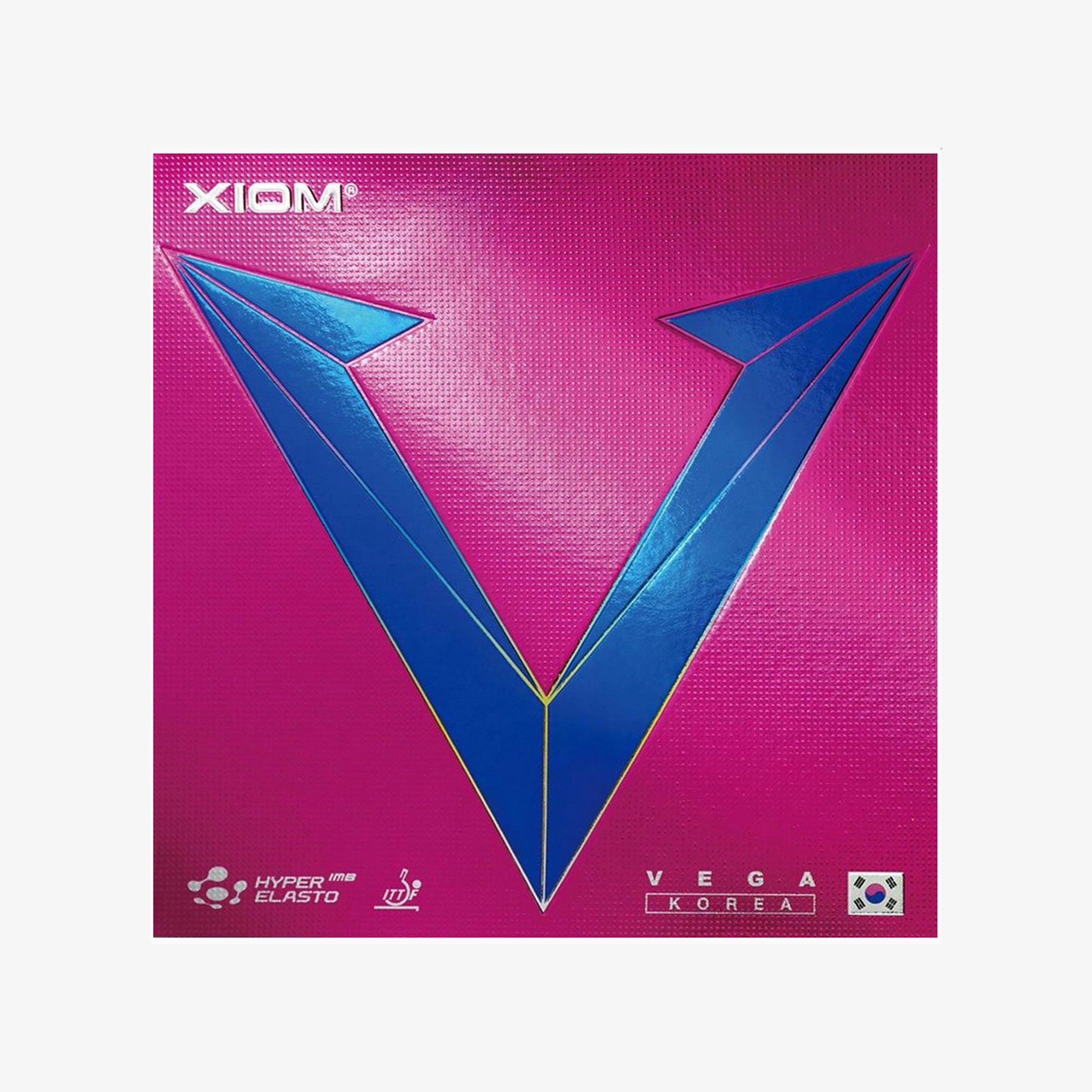 Xiom Vega Korea Table Tennis Racquet Rubber - Black