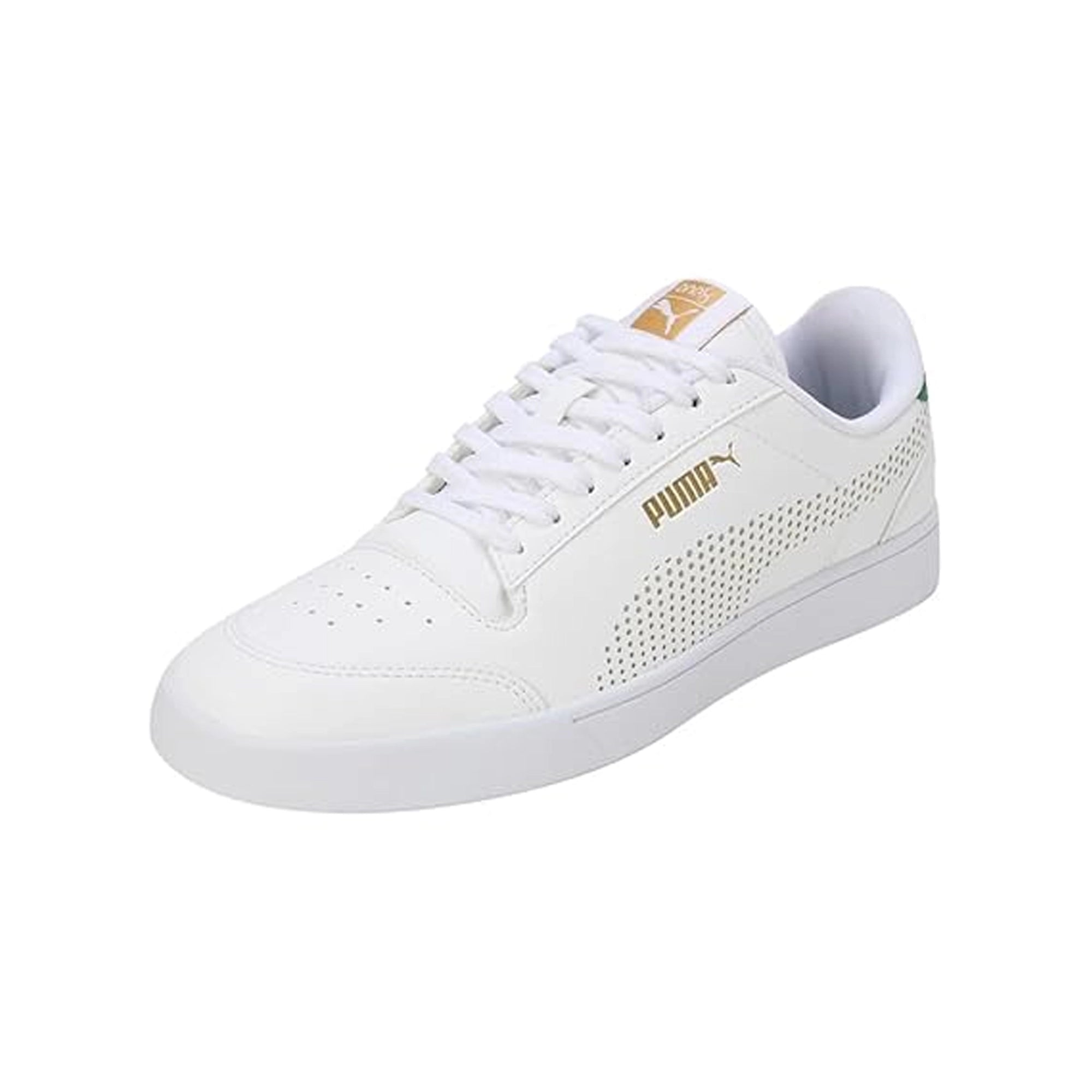 Puma Shuffle One8 V4 Better Men's Sneaker (White-Team Gold) 40163401