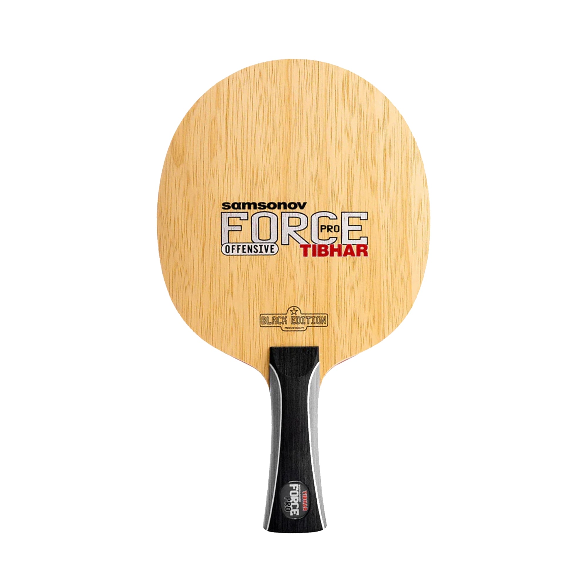 Tibhar Force Pro Black Edition Concave Table Tennis Ply