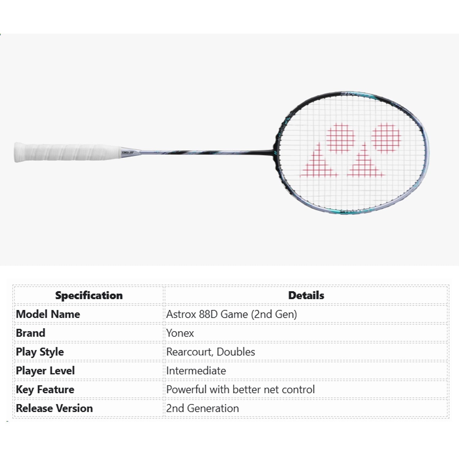 Yonex Astrox 88d Game (2nd Gen) Badminton Racket