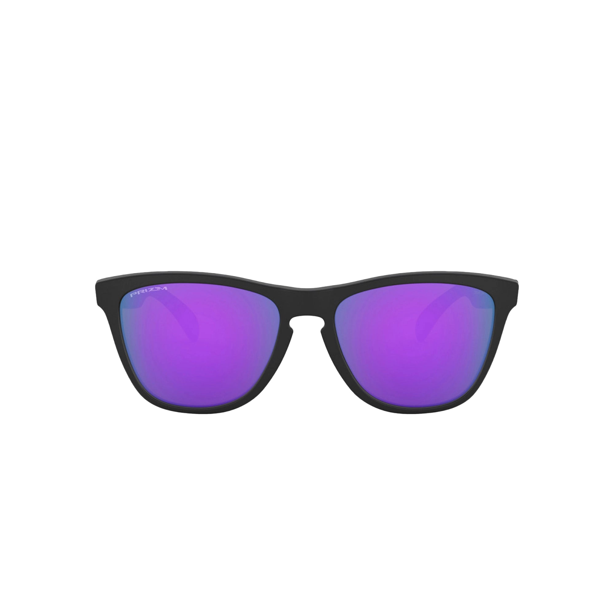 Oakley Frogskins Matte black Prizm Violet Sunglass - InstaSport