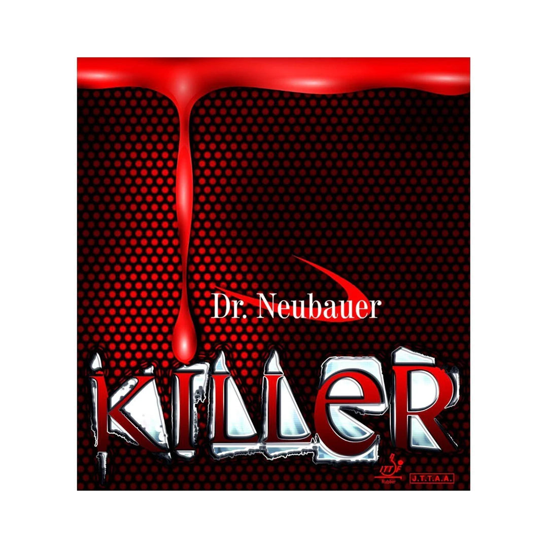 Dr. Neubauer Killer 1.8 Table Tennis Racquet Rubber - Black