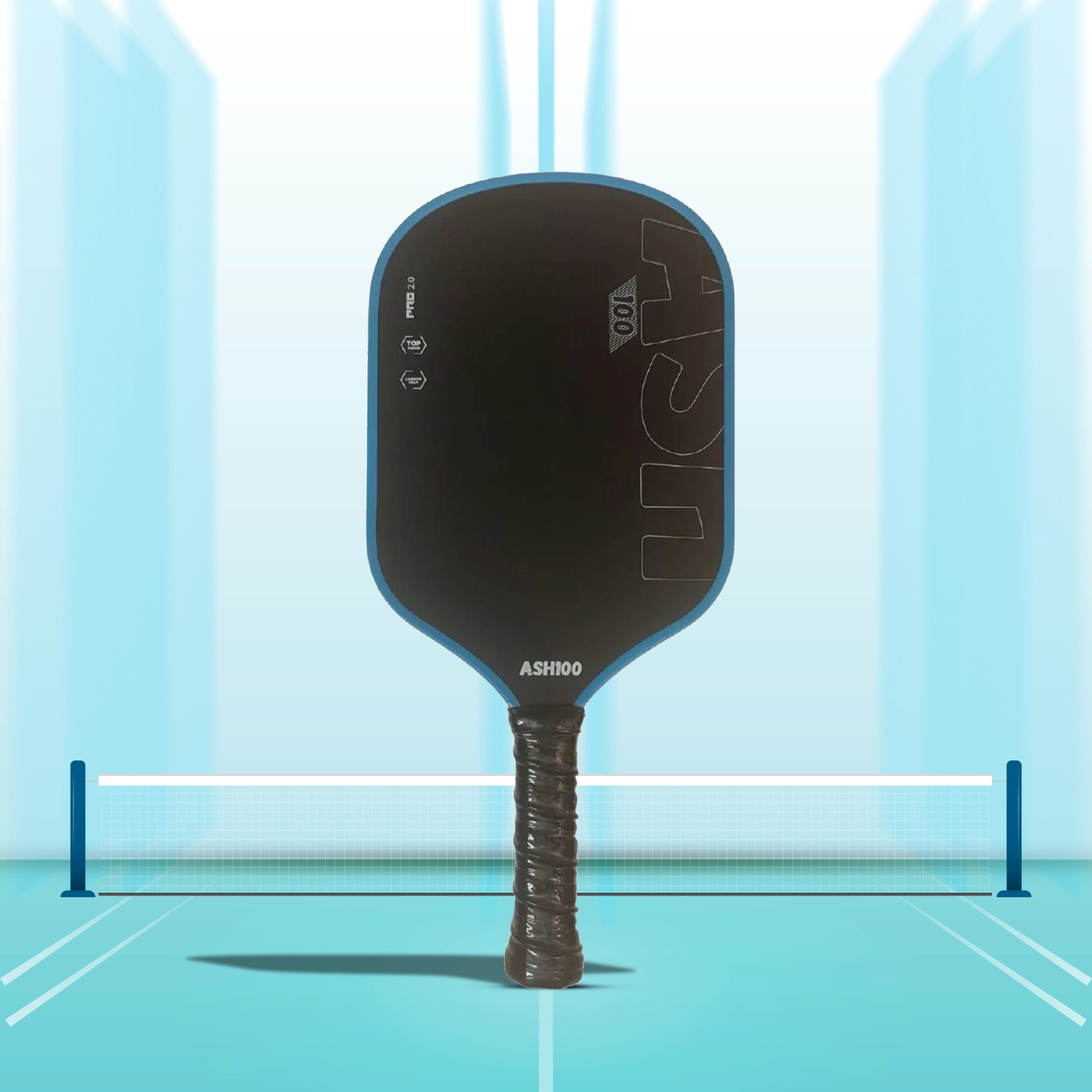 Ash 100 Carbon Fibre Pickleball Paddle