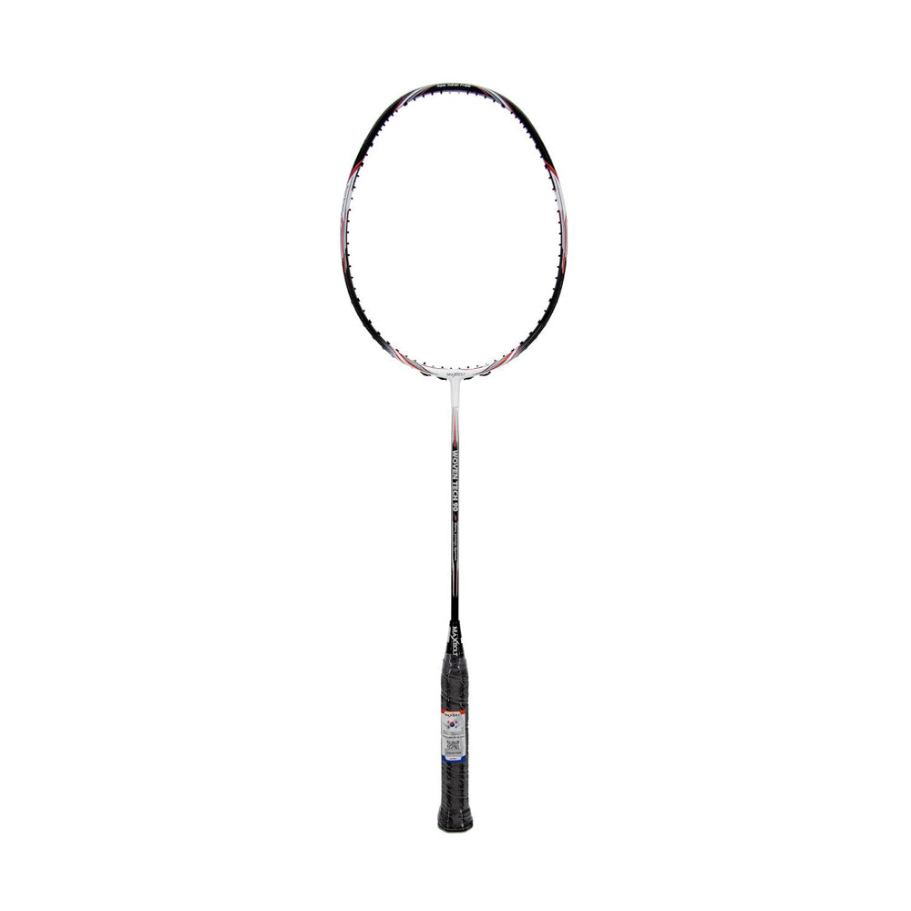 Maxbolt Woven Tech 90 Badminton Racket (Red/ White) - InstaSport