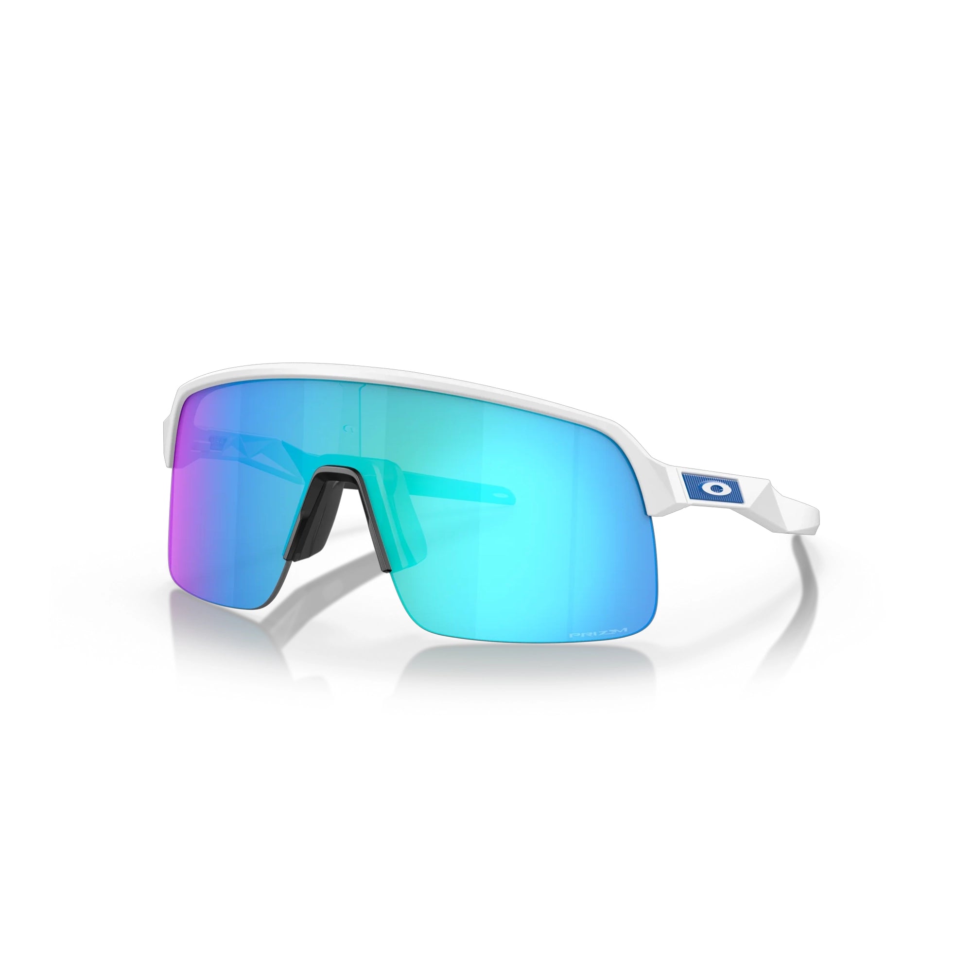 Oakley Sutro Lite Matte White Prizm sapphire Sunglass - InstaSport