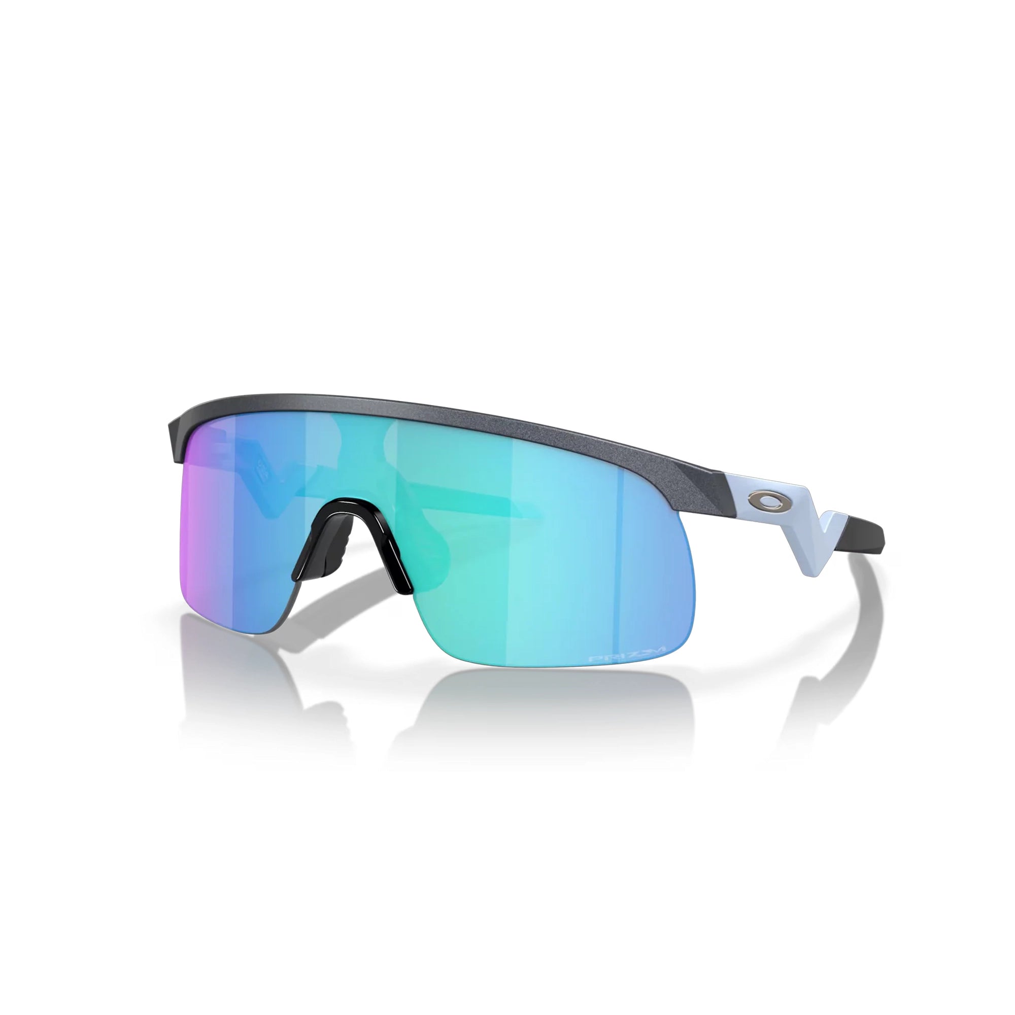 Oakley Youth Resistor Azul Acero Blue Steel Prizm Sapphire Sunglass - InstaSport