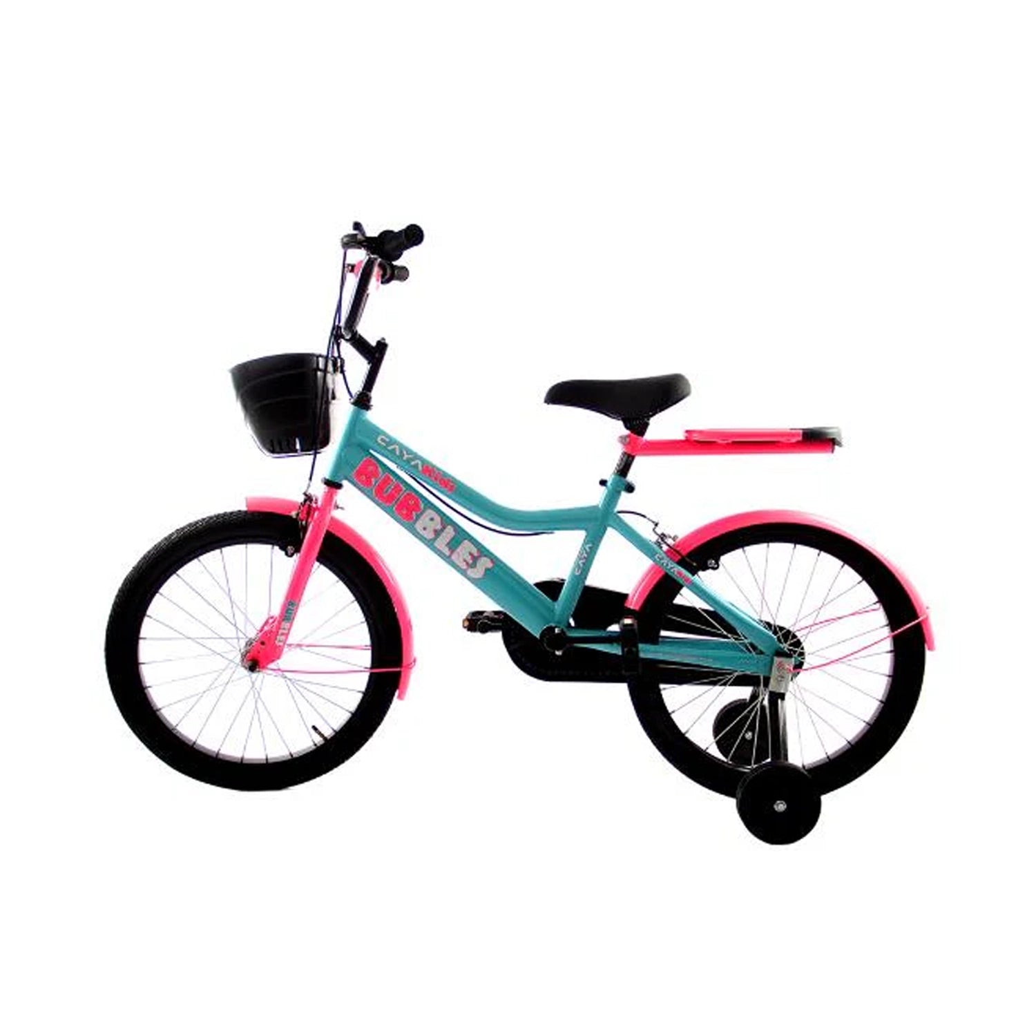 Caya Bubbles 20 Kids Bicycle - Moroccon Blue/ Floro Pink