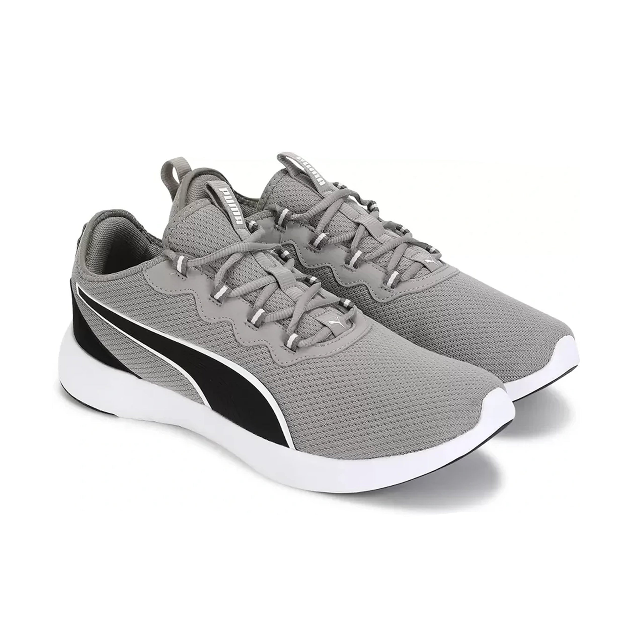 Puma Softride Ultra Snug Men's Running Shoe (Concrete Gray-Black-White) 31075901