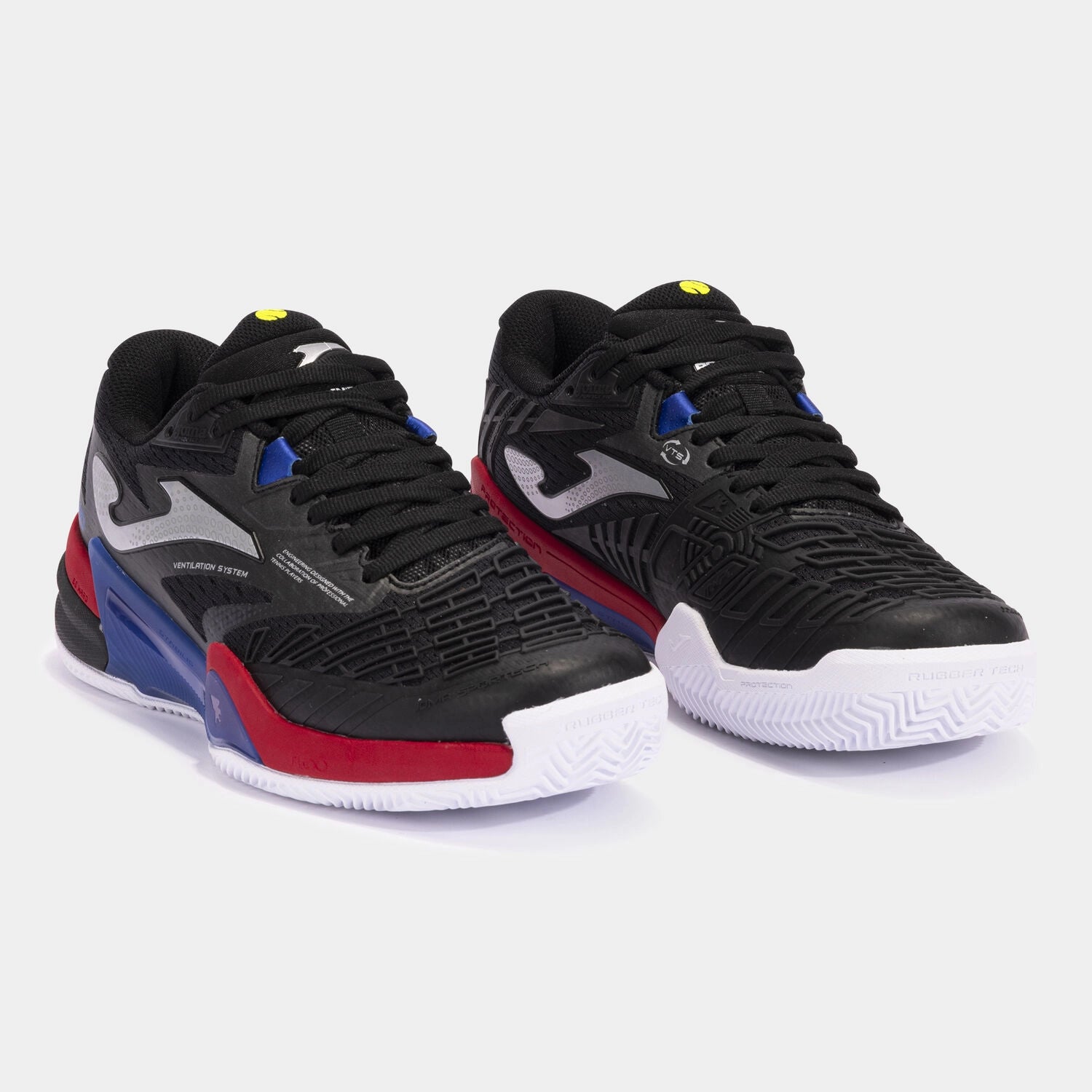 Joma T.Roland 2401 Men's Tennis Shoe - Black & Red