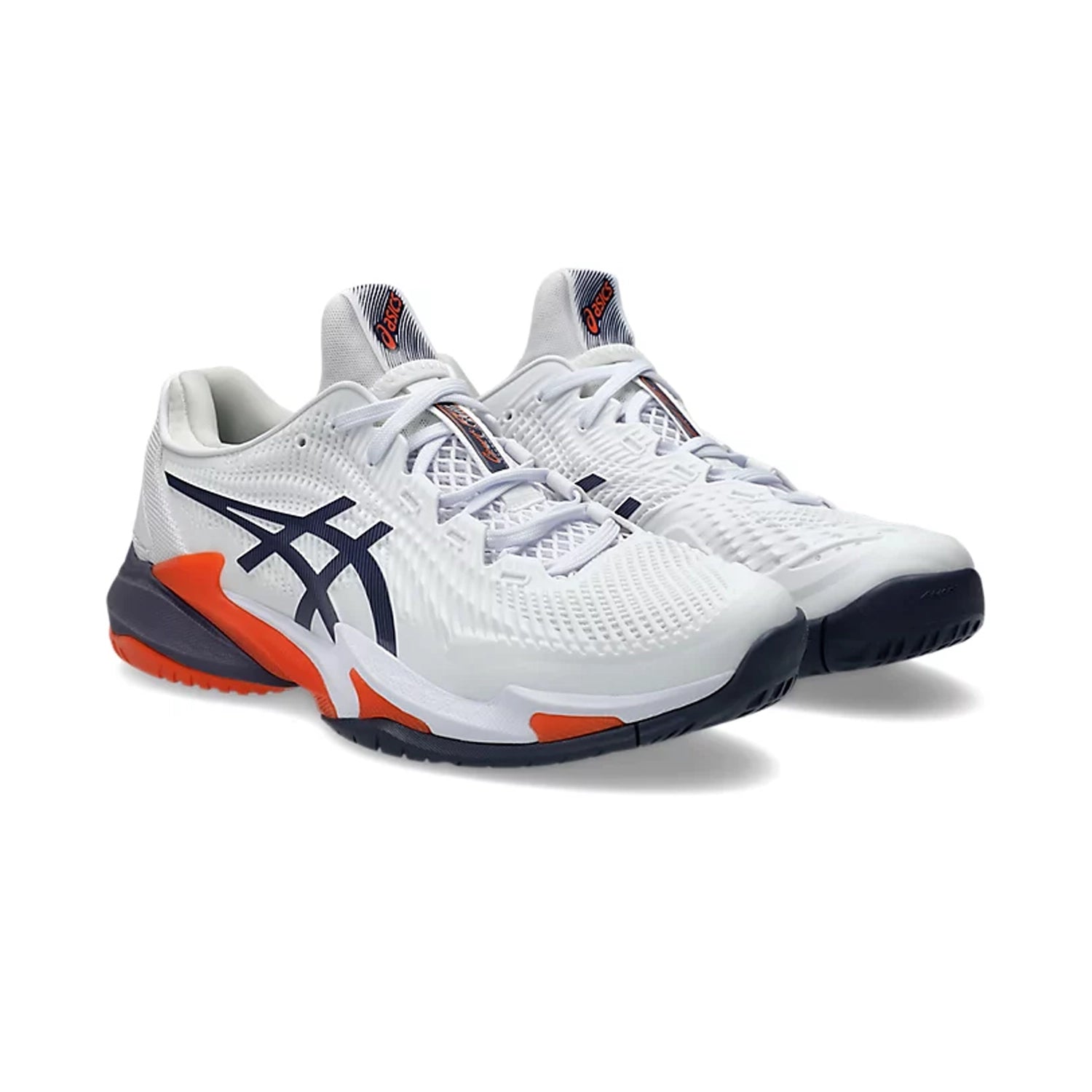 Asics Court FF 3 Men's Tennis Shoes (White/Greyish Purple)