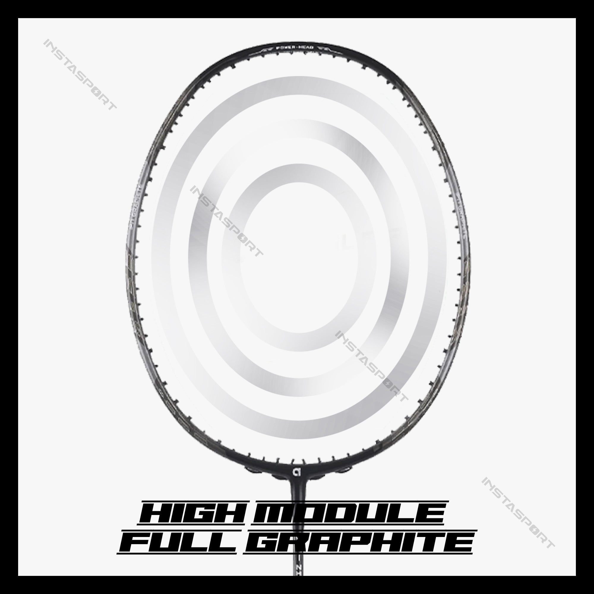 Apacs Z Ziggler Lite Badminton Racket (Grey) - InstaSport