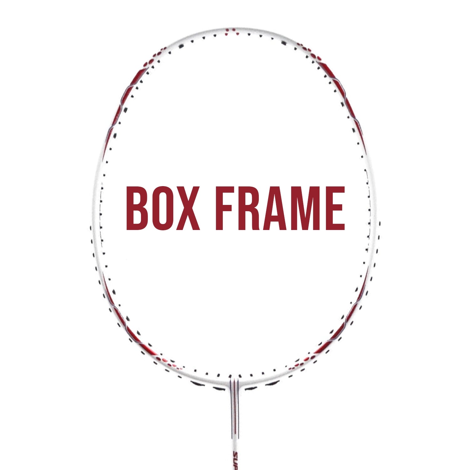 Maxbolt Super Star Nova Badminton Racket - White