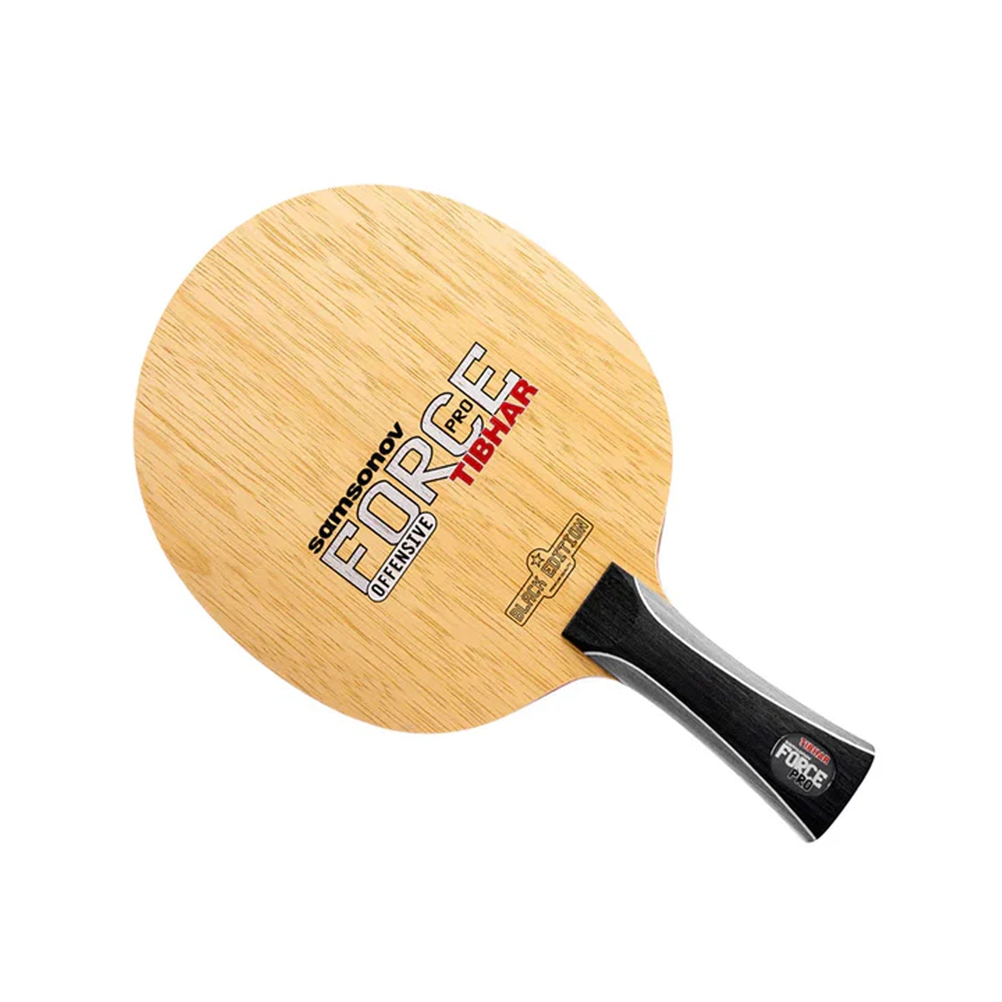 Tibhar Force Pro Black Edition Concave Table Tennis Ply