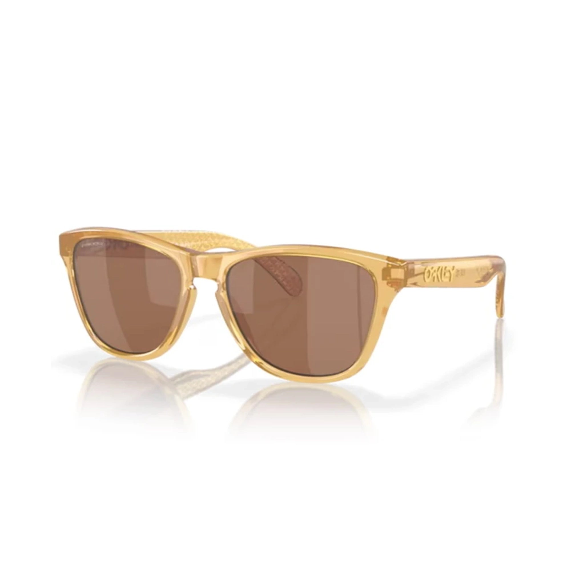 Oakley Frogskins XS KM Light Curry Prizm Tungsten Sunglass - InstaSport