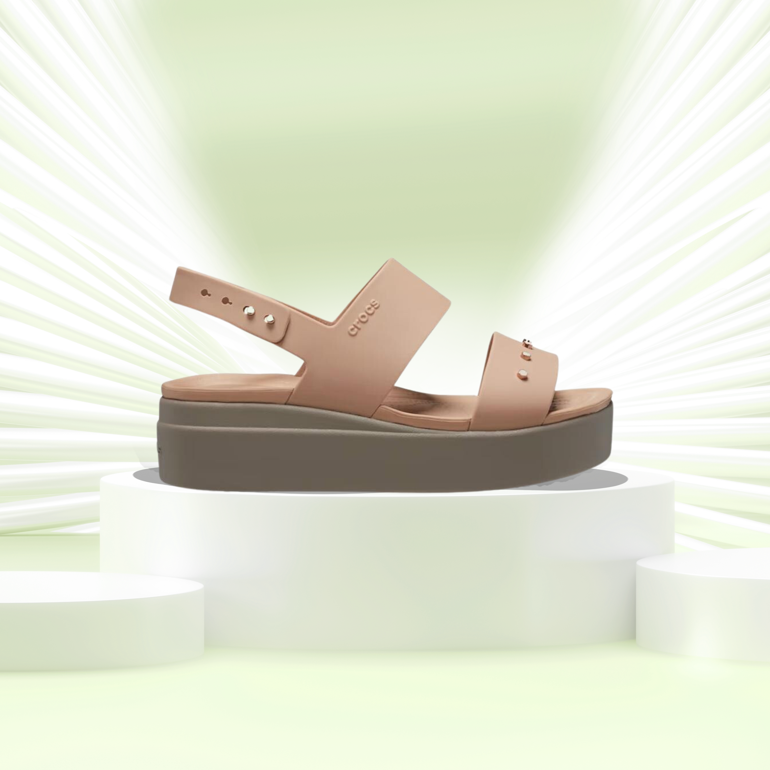 Crocs Women's Brklynstudlw Platform