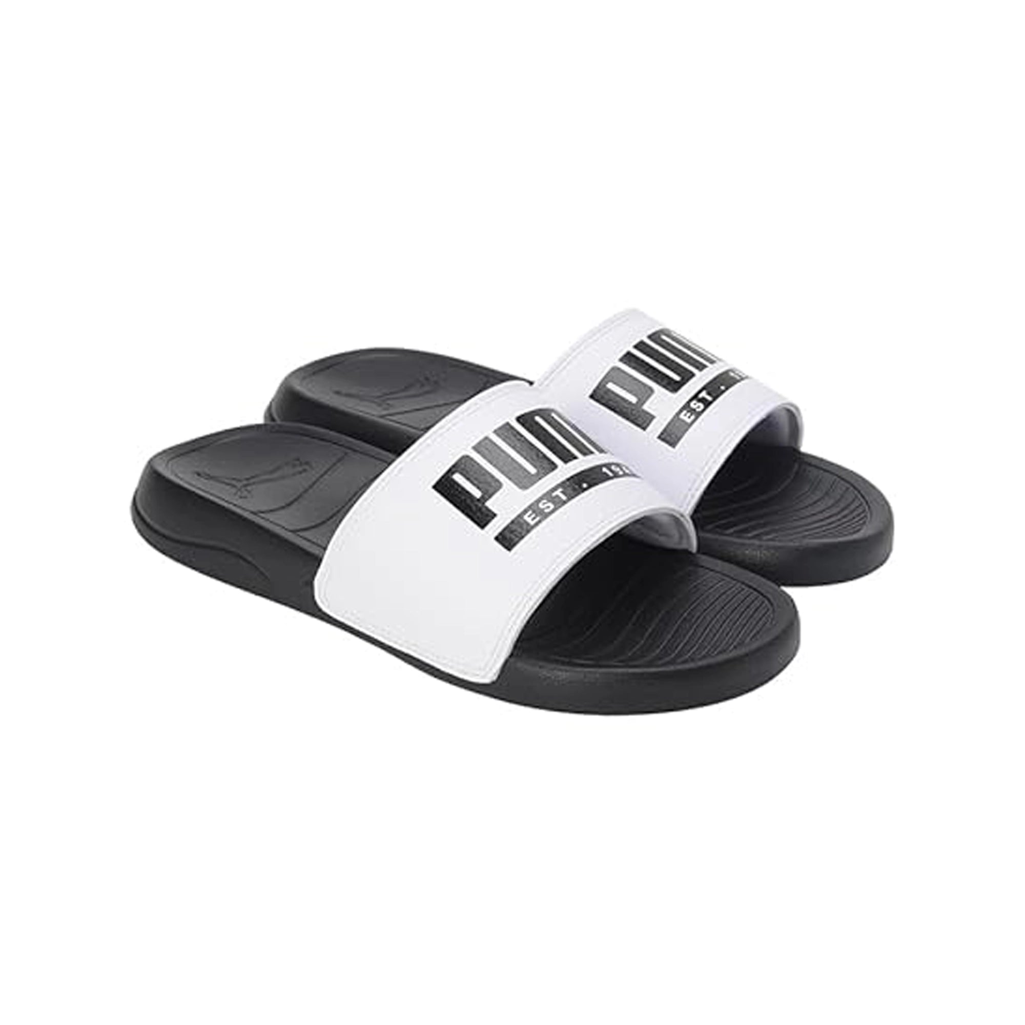 Puma Popcat Pacify Men's Slide (Black-White) 39831903