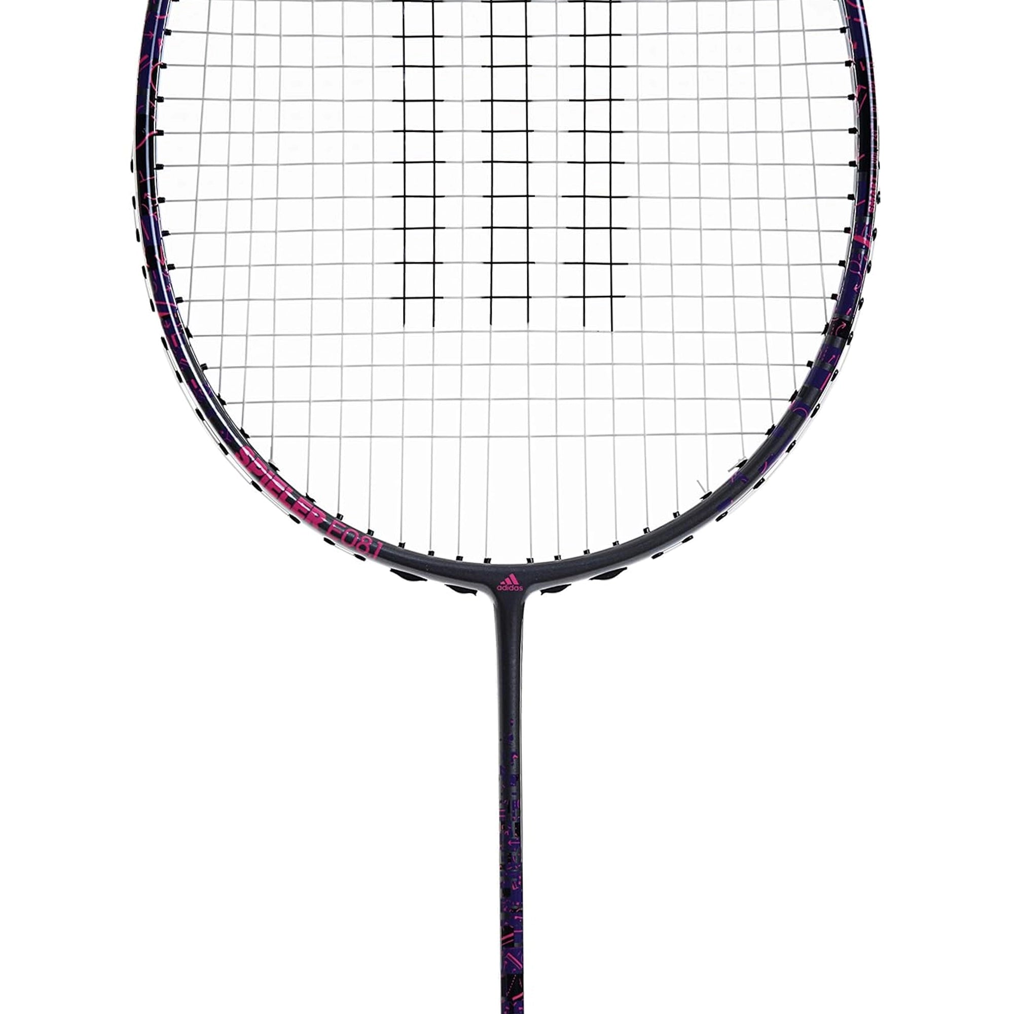 Adidas Spieler E08.1 Strung Badminton Racket - Trace Grey