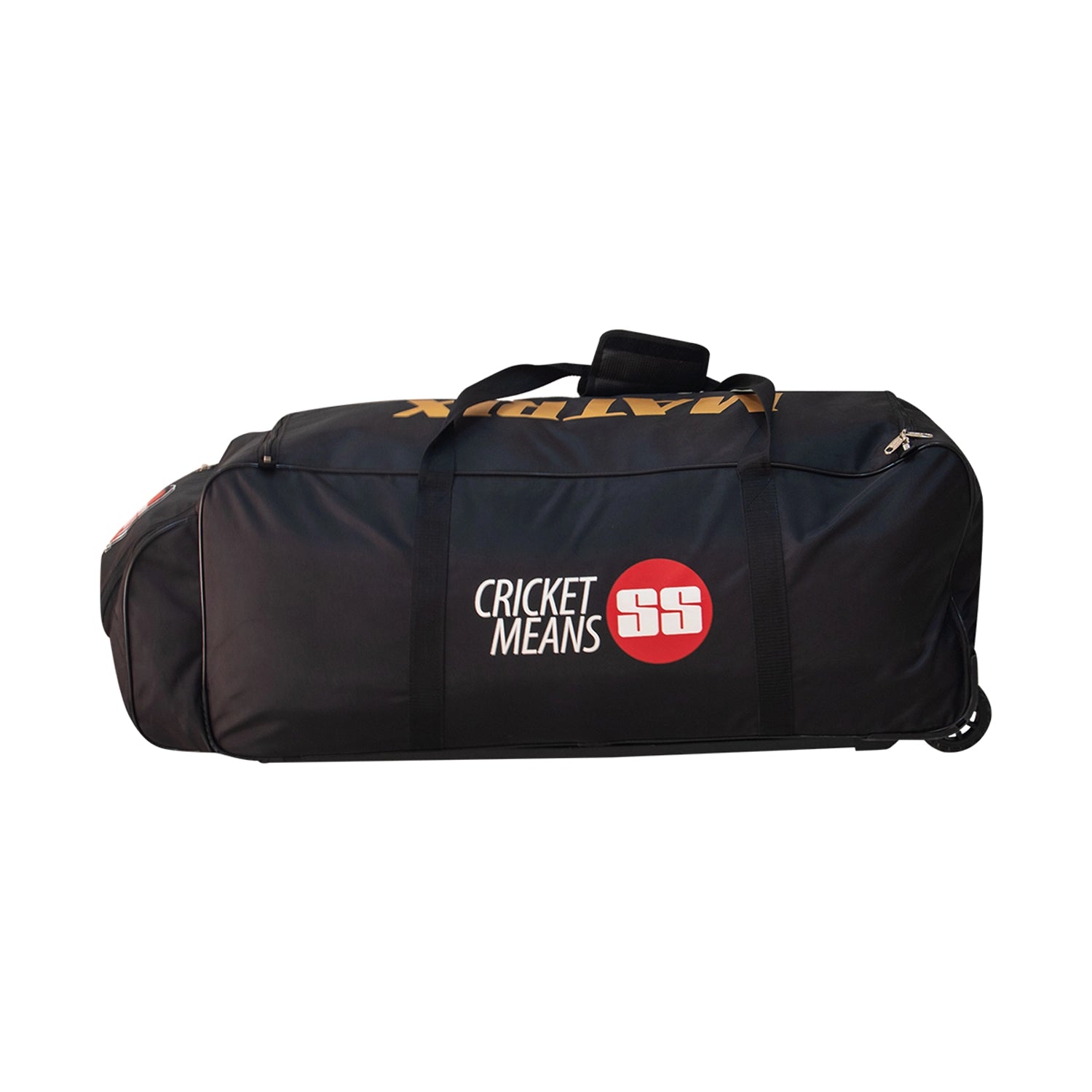 SS Matrix Cricket Kit Bag - Black (Wheel)