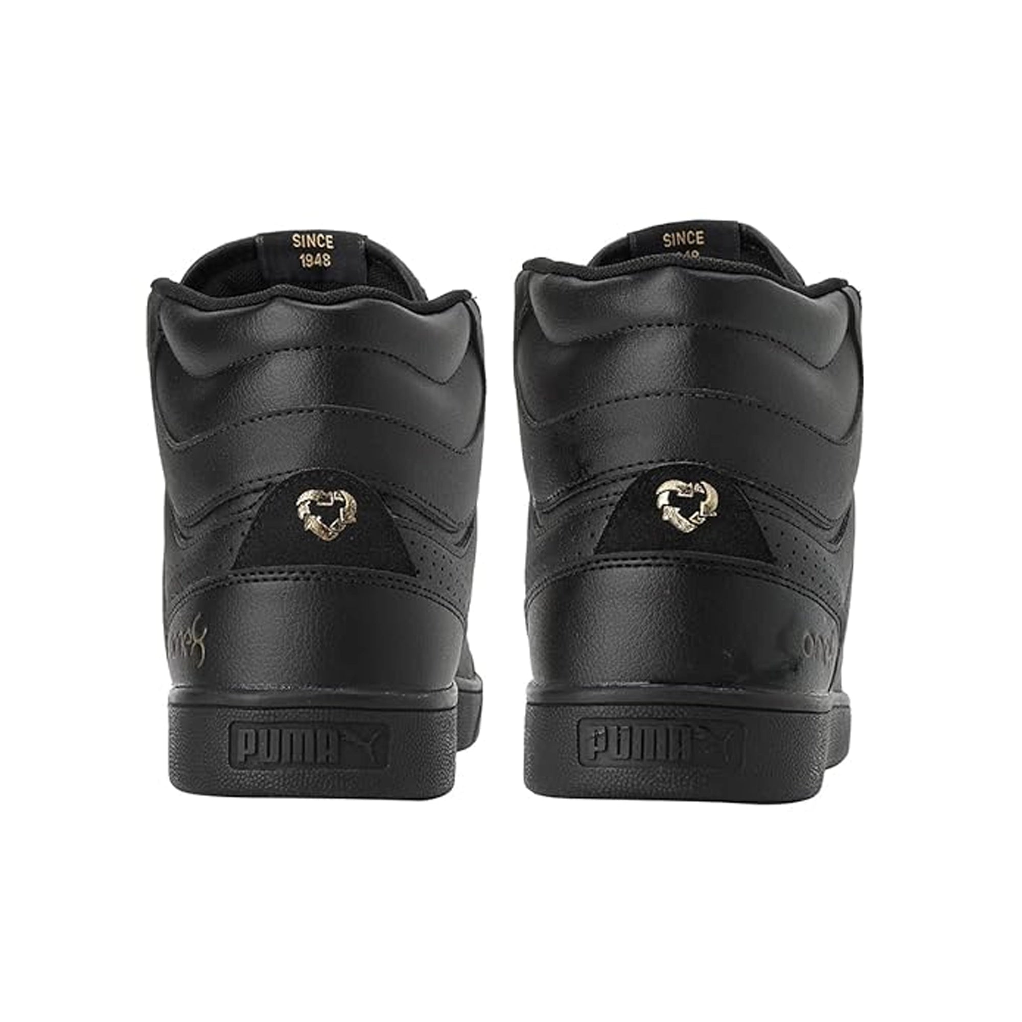 Puma Shuffle Mid one8 Better V2 Men's Sneakers (Black-Team Gold) 39181902