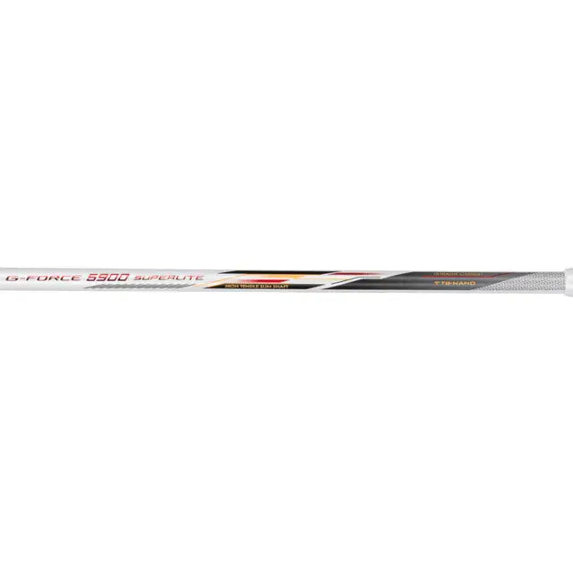 Li-Ning GForce 5900 Superlite Badminton Racket - White/Red/Black - InstaSport