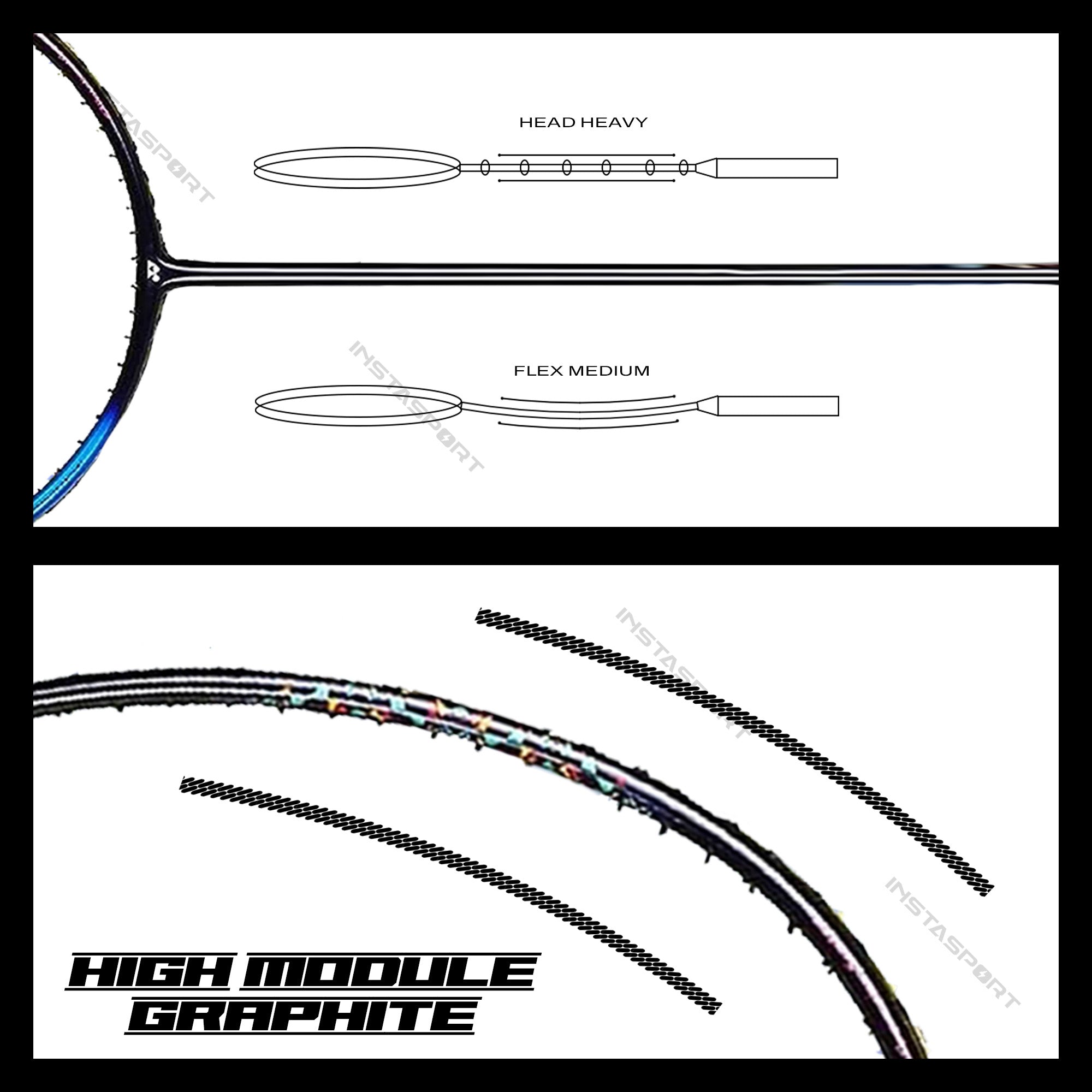 YONEX Astrox Smash Badminton Racket - InstaSport