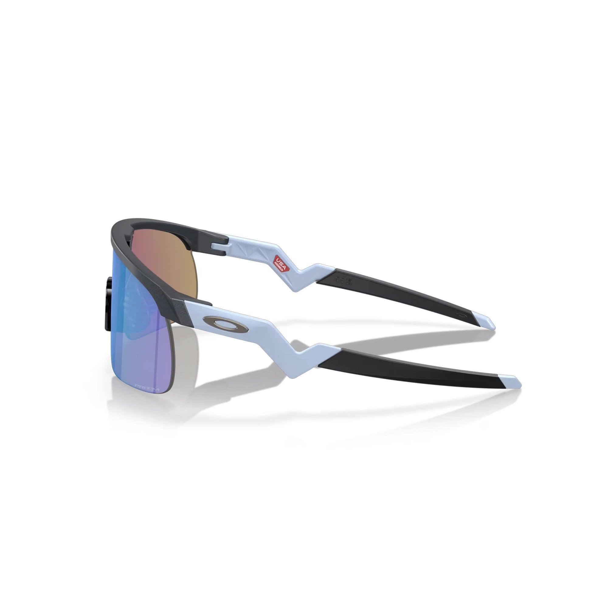 Oakley Youth Resistor Azul Acero Blue Steel Prizm Sapphire Sunglass - InstaSport