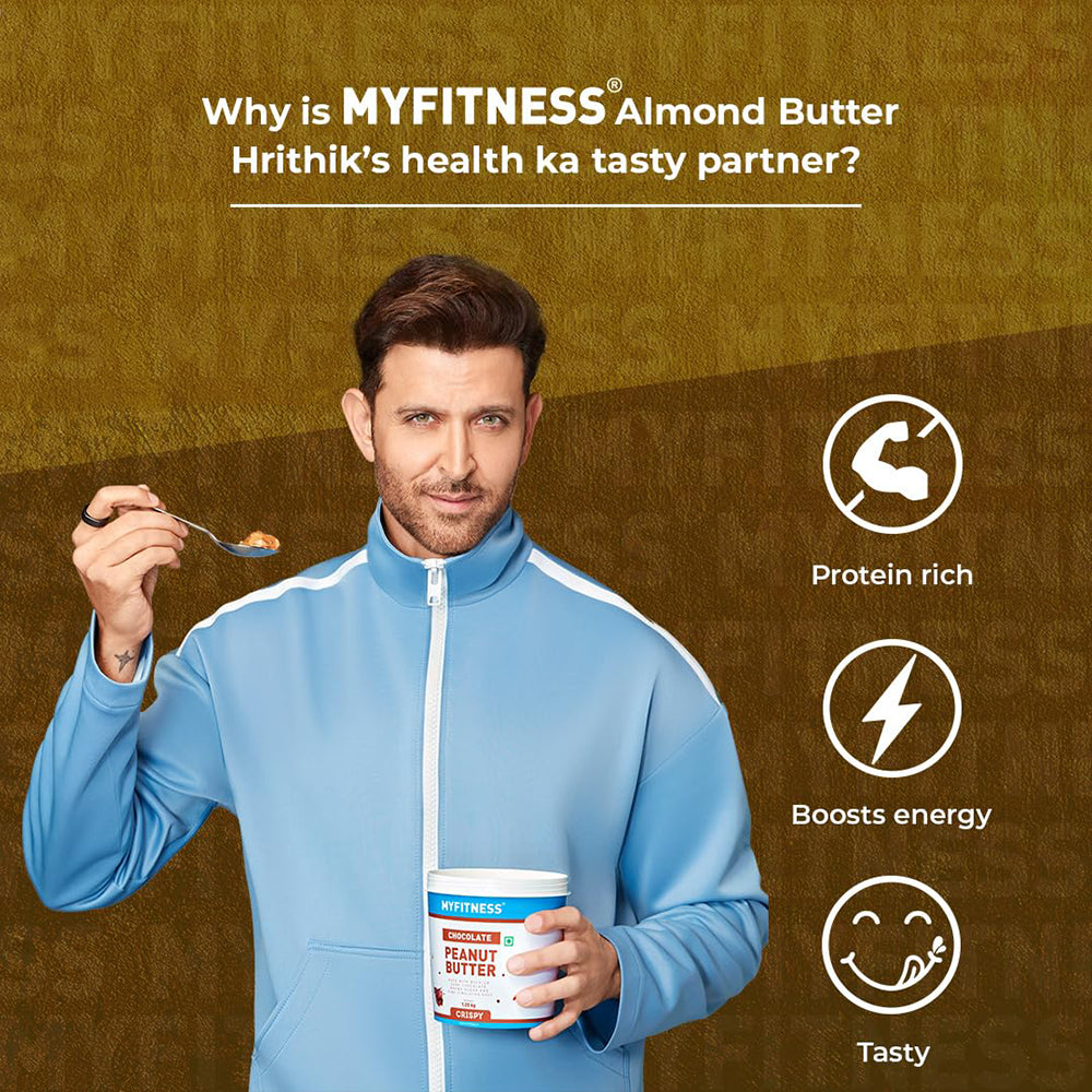 MYFITNESS Original Almond Butter Smooth Peanut Butter - InstaSport