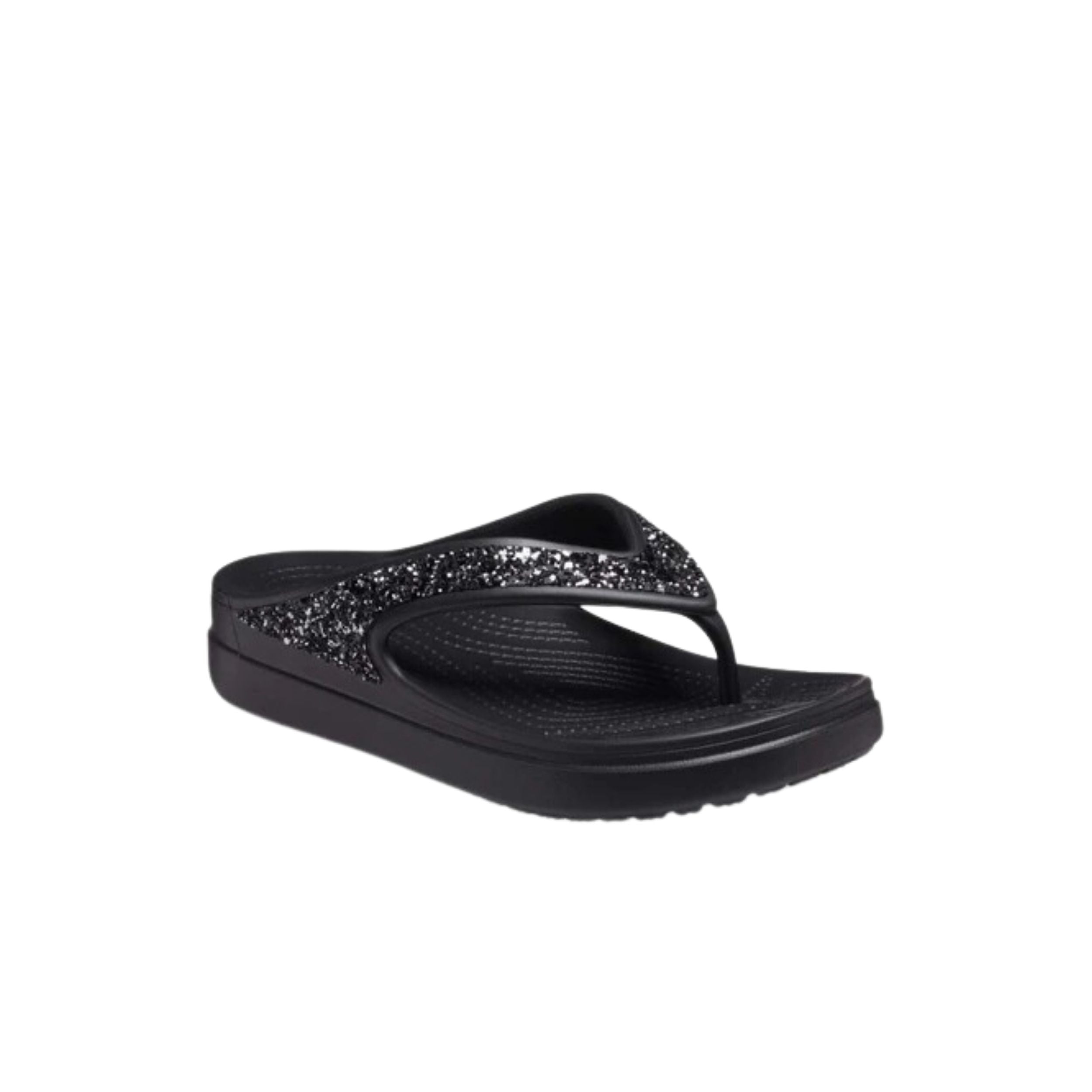 Crocs Women's Sloane Glitter Wedge Clog