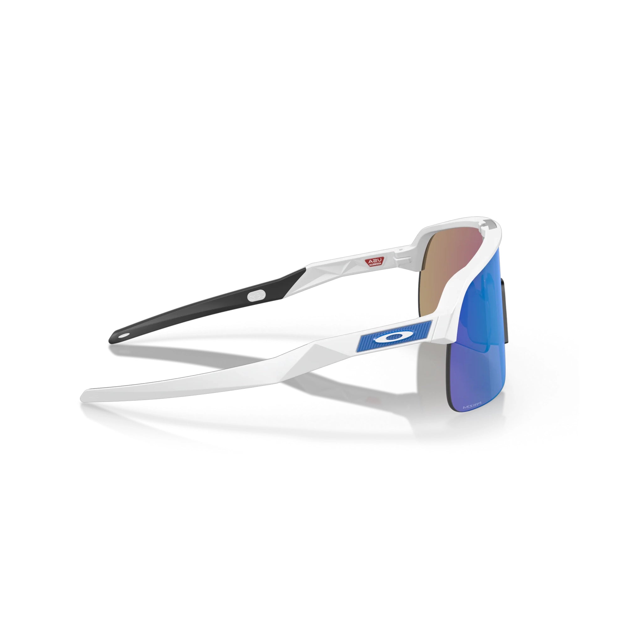 Oakley Sutro Lite Matte White Prizm sapphire Sunglass - InstaSport