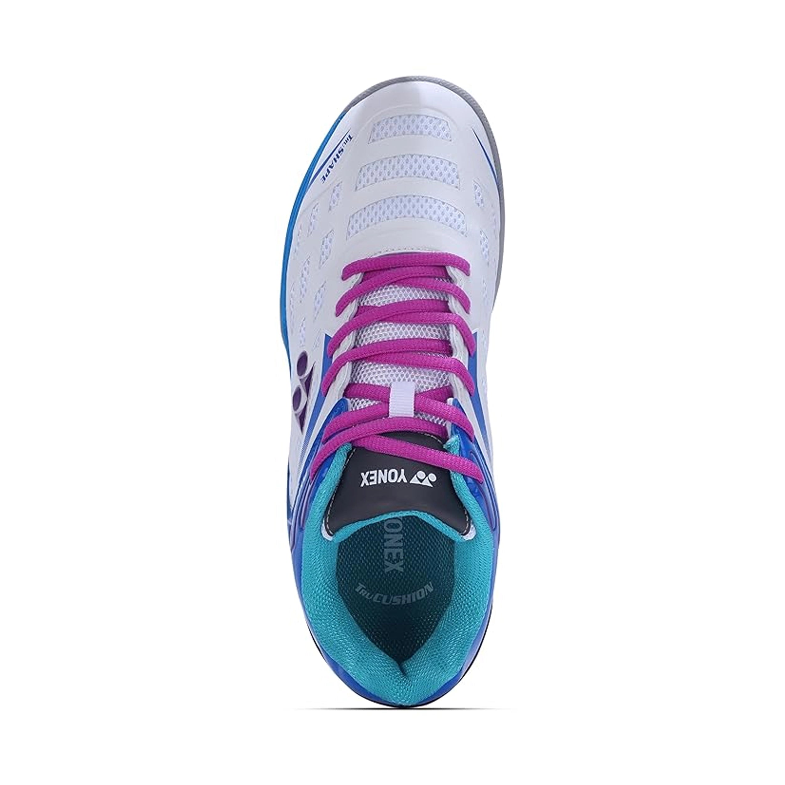 YONEX Akita Badminton Shoes (White/Midnight Obsidiant) - InstaSport