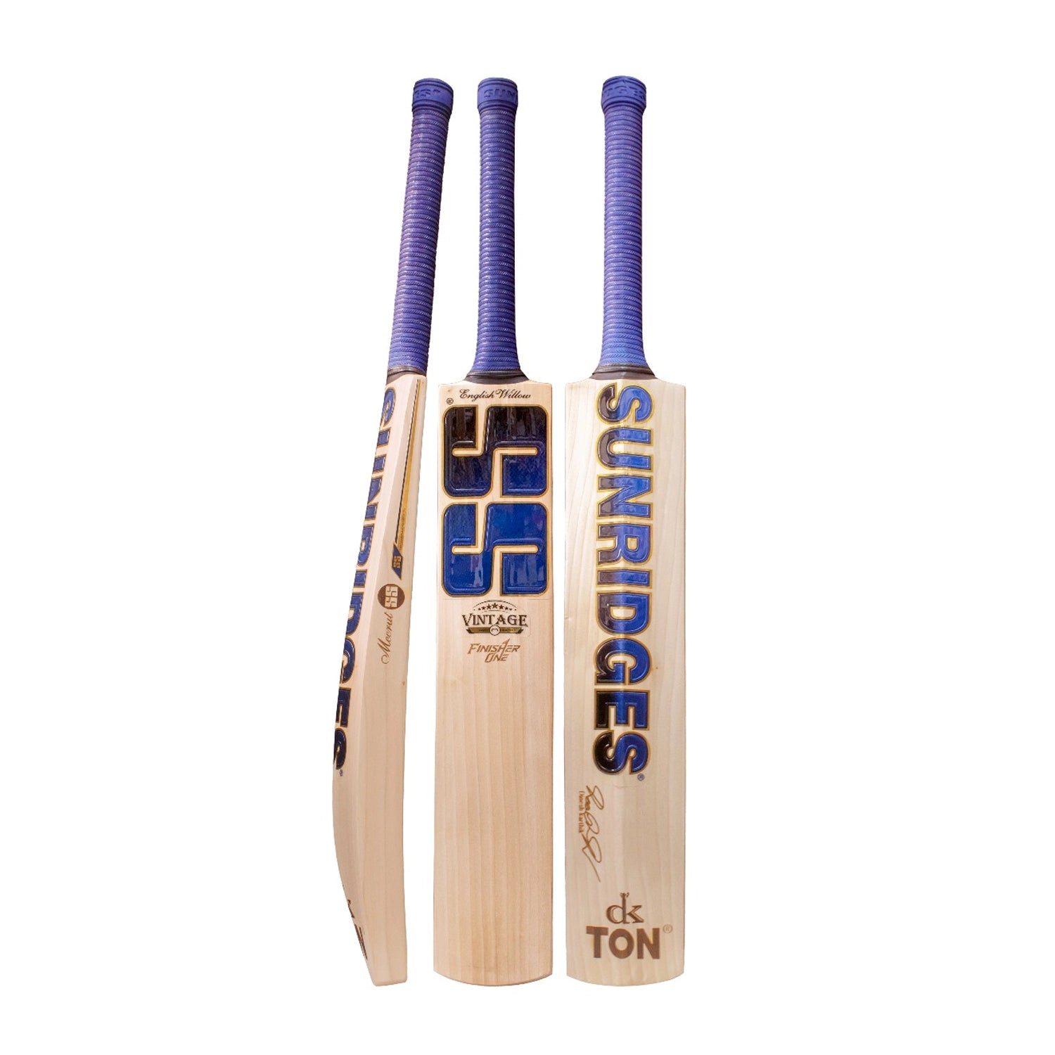 SS DK Finisher One English Willow Cricket Bat - SH
