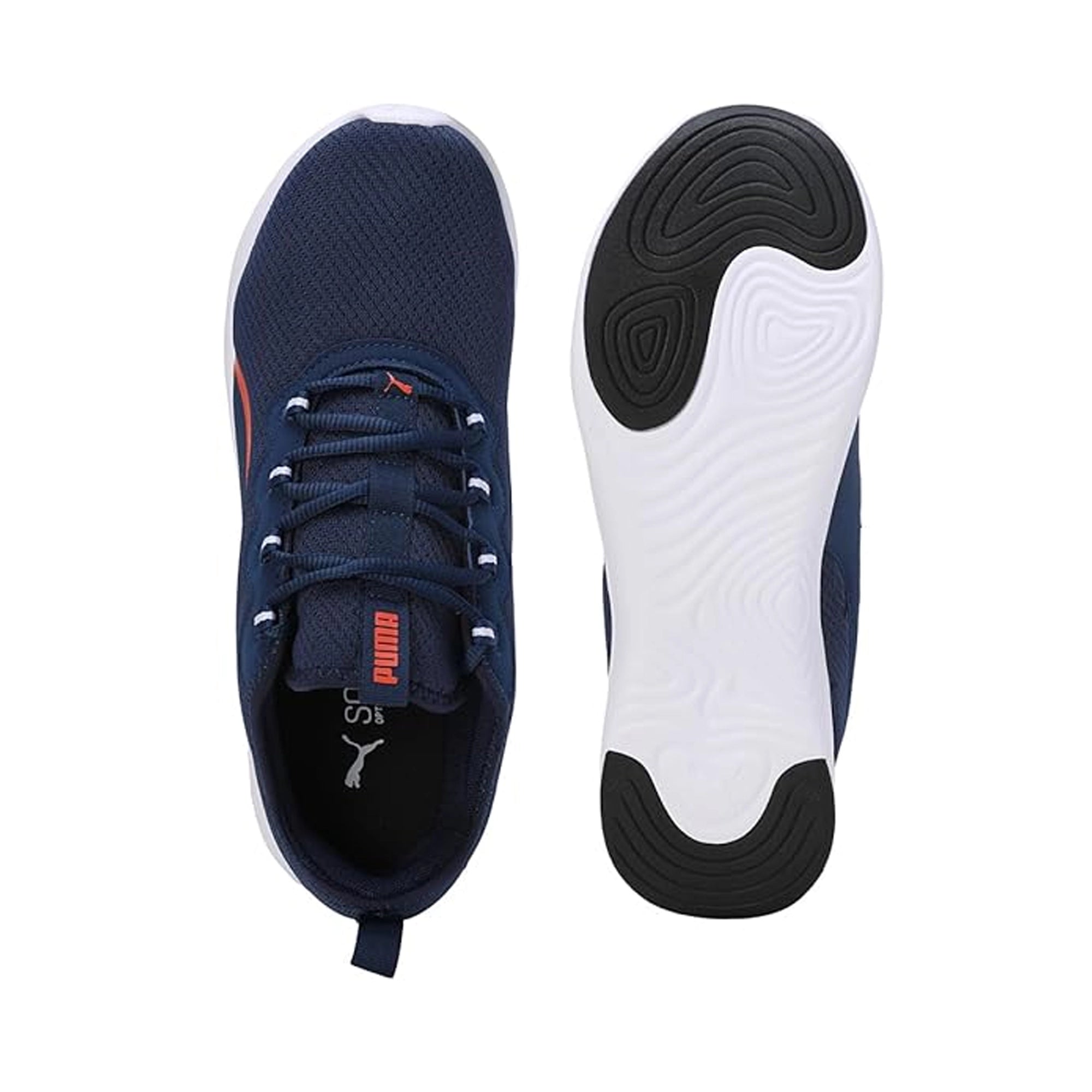 Puma Softride Ultra Snug Men's Running Shoes Persian Blue/Hot Heat/White - 31075902