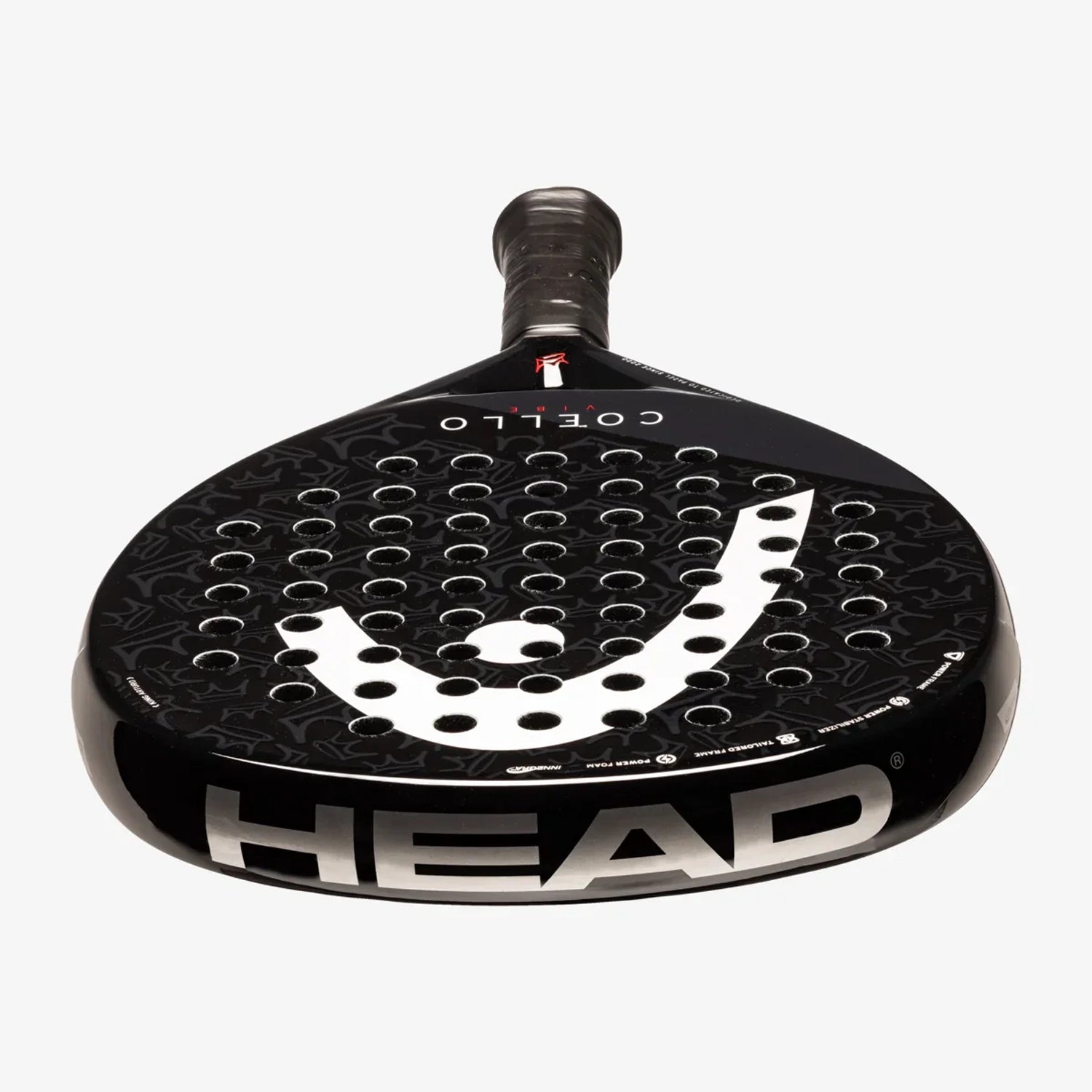 Head Coello Vibe 2025 Padel Racquet - Black/White