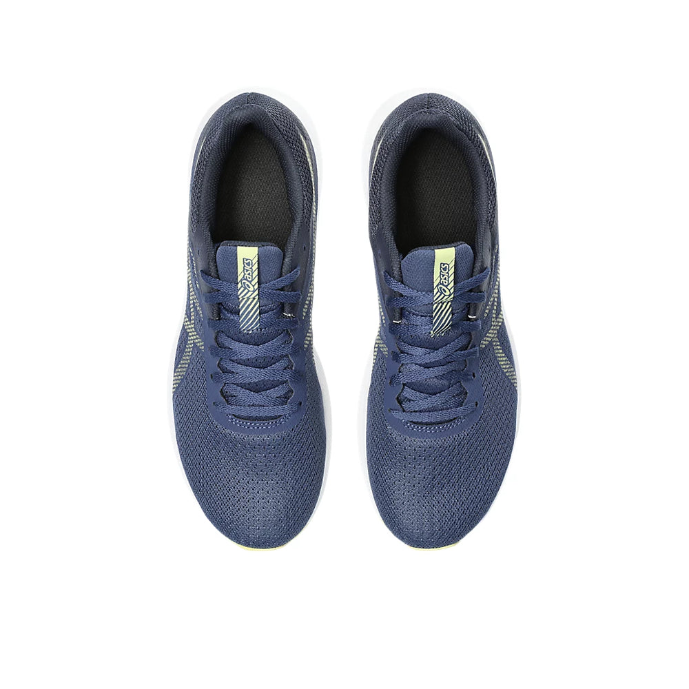 ASICS PATRIOT 13 (M) - DEEP OCEAN/GLOW YELLOW RUNNING SHOES - InstaSport