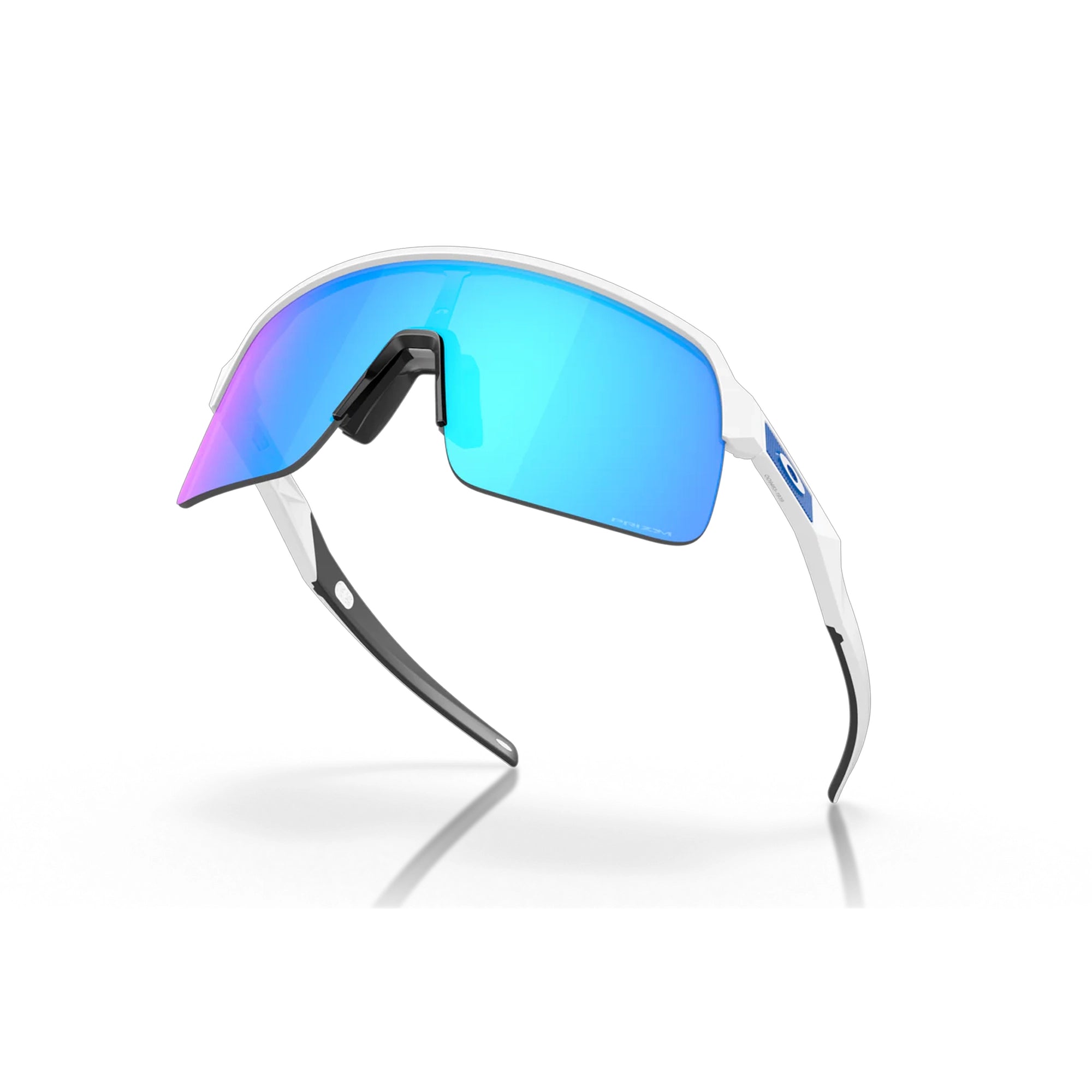 Oakley Sutro Lite Matte White Prizm sapphire Sunglass - InstaSport