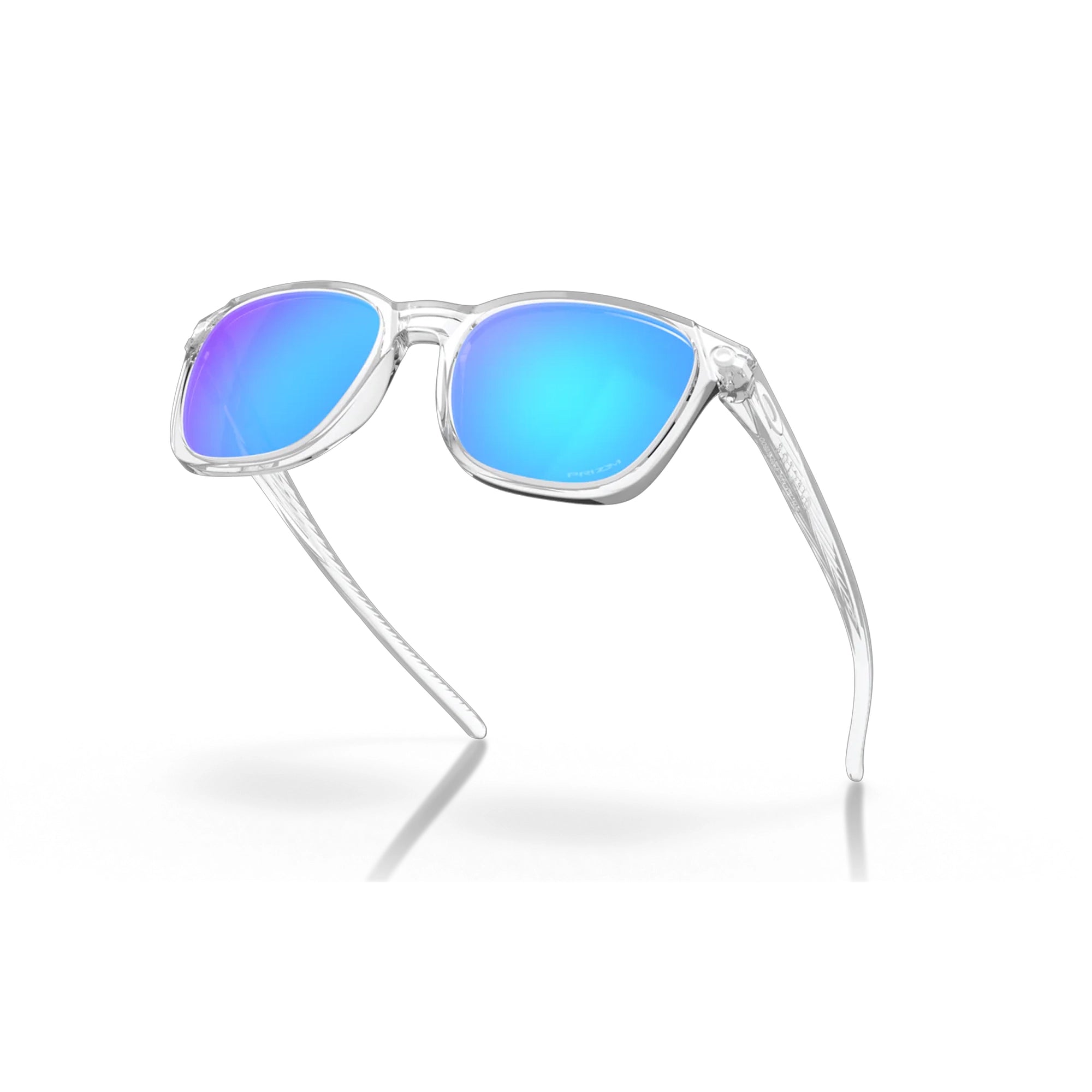 Oakley Ojector Matte Clear Prizm sapphire Sunglass - InstaSport