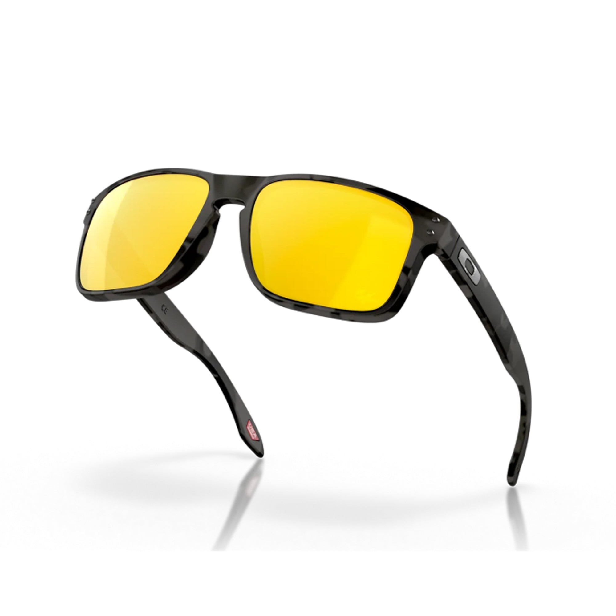 Oakley Holbrook matte black Tortoise Prizm 24 K Polarized Sunglass - InstaSport