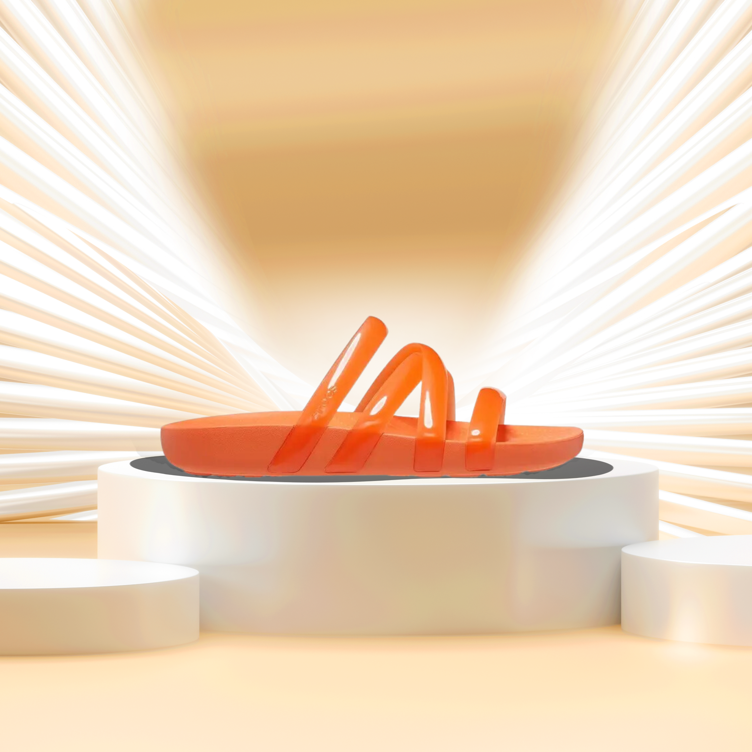 Crocs Women's Splash Glossy Strappy Sandal