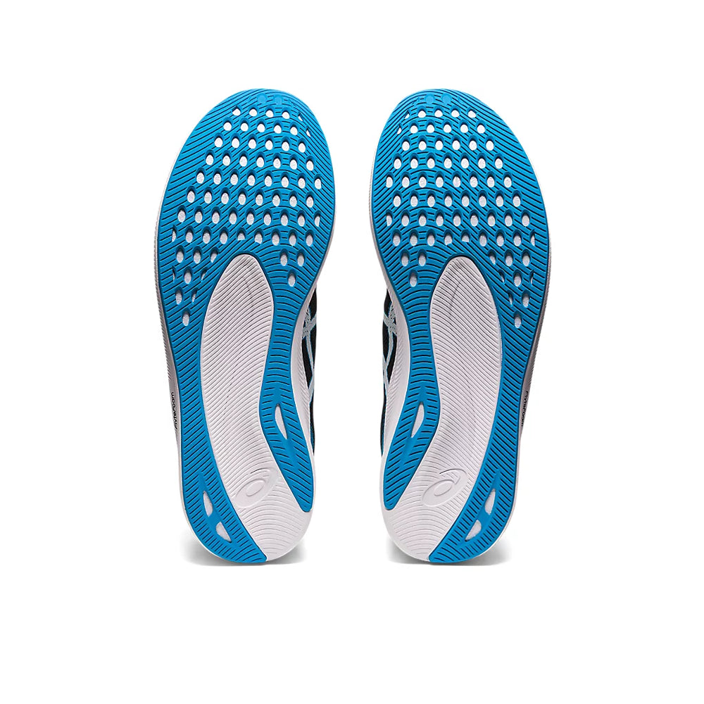 ASICS HYPER SPEED 2 (M) - (BLACK/ISLAND BLUE) - RUNNING SHOES - InstaSport