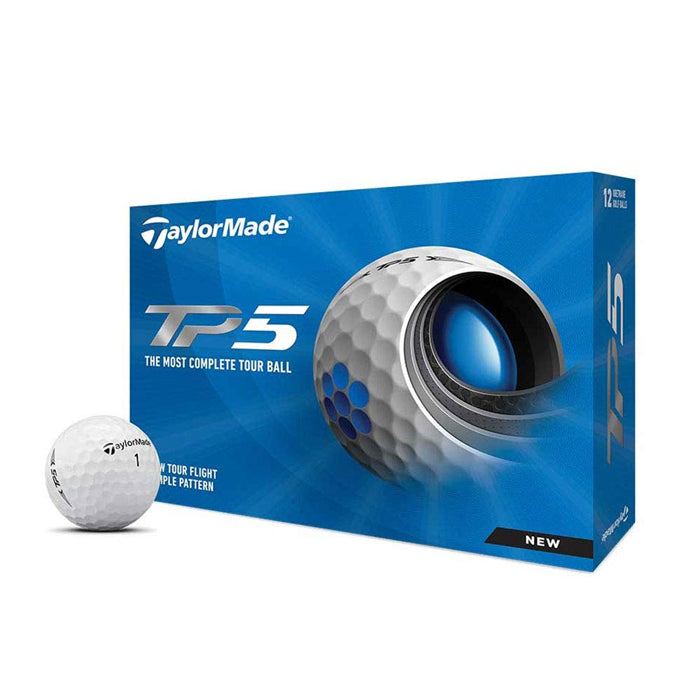 TaylorMade TP5x Golf Balls - 12 Balls - InstaSport