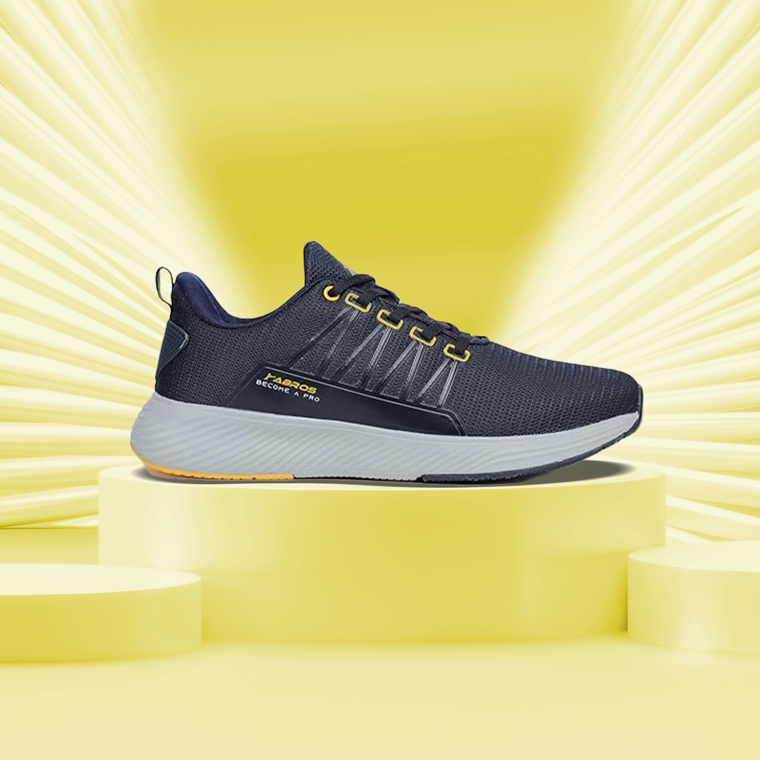 Abros Footwear Mustard Gym Shoes Buy ABROS Airplanes Designed Lace