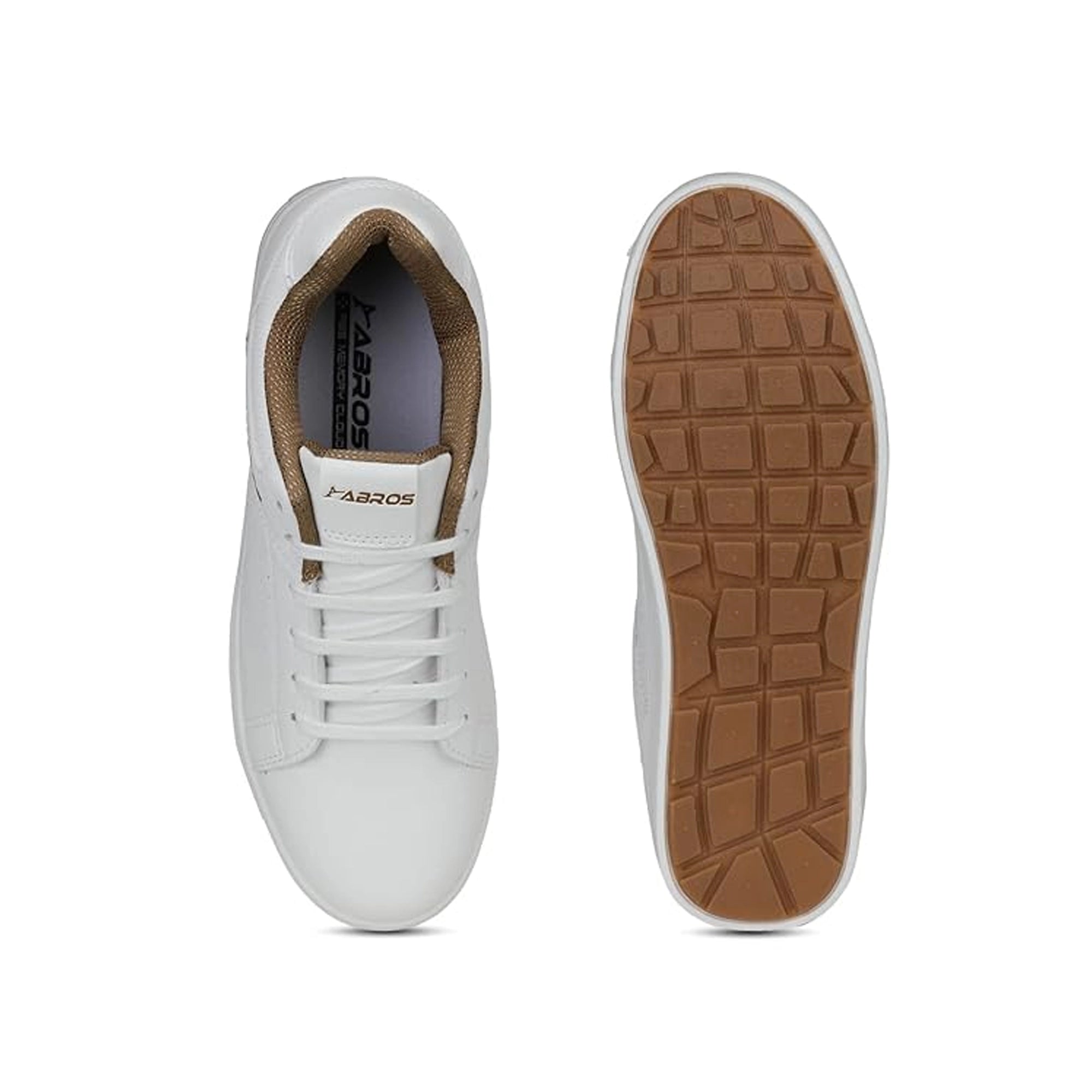 ABROS Stag Men's Sneaker - White/Beige
