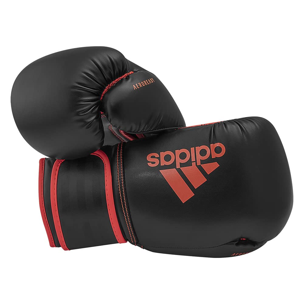 Adidas_Hybrid_80_Black_Solar_Boxing_Gloves_Cross_InstaSport