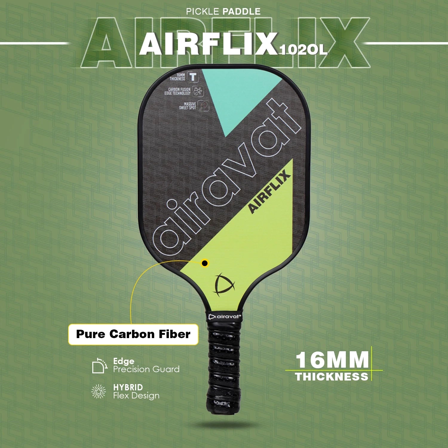 Airavat_Airflix_1020L_Pickleball_Paddle_Instasport