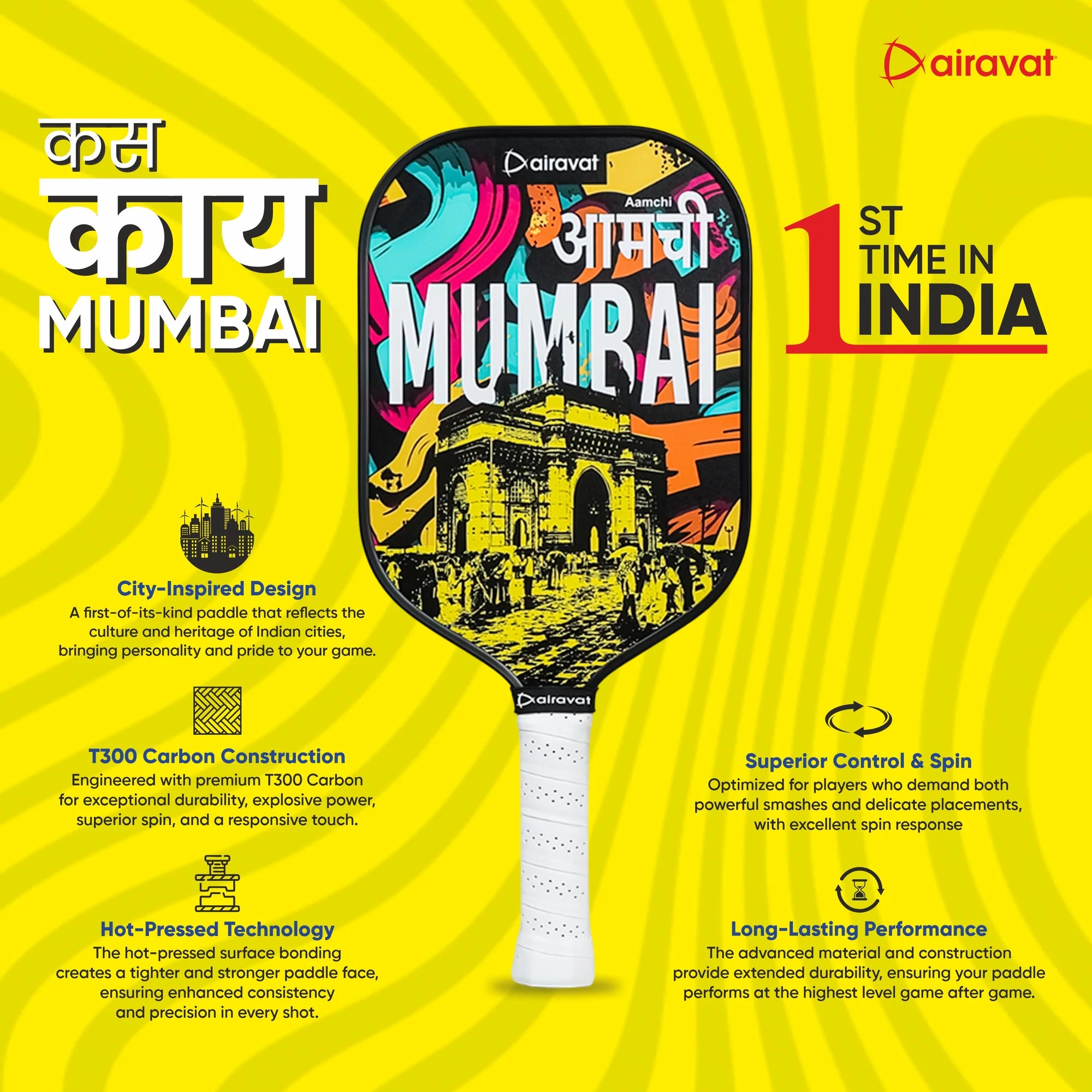 Airavat_City_Edition_Pickleball_Paddles_Mumbai_Creative_InstaSport