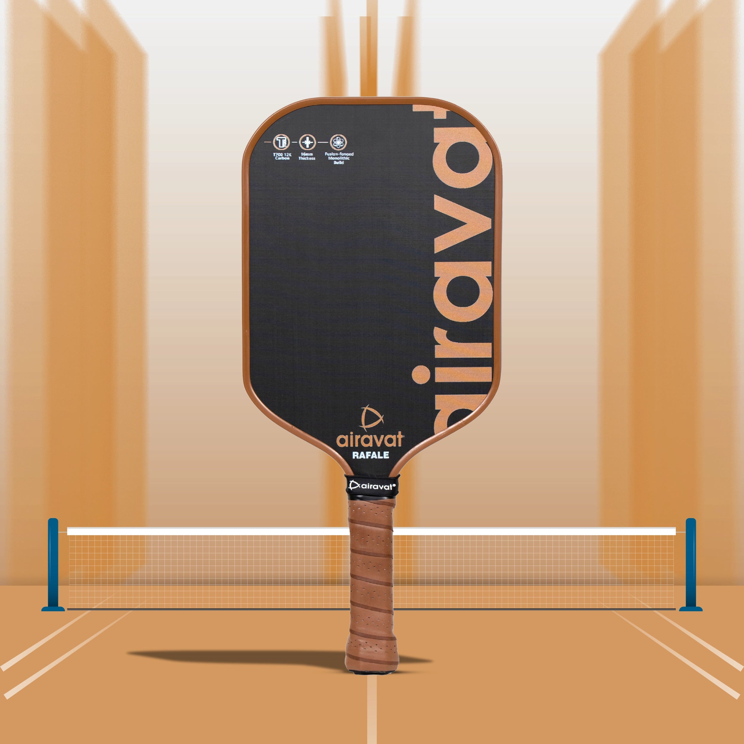 Airavat__Rafale_Pickleball_Paddle_7409_Brown_Instasport