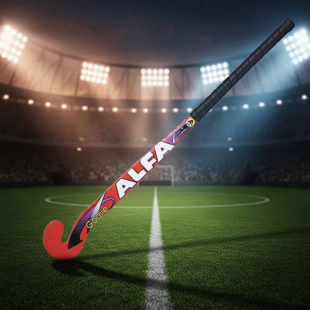 Alfa_Goalie_Stick_Black_Red_Left_InstaSport