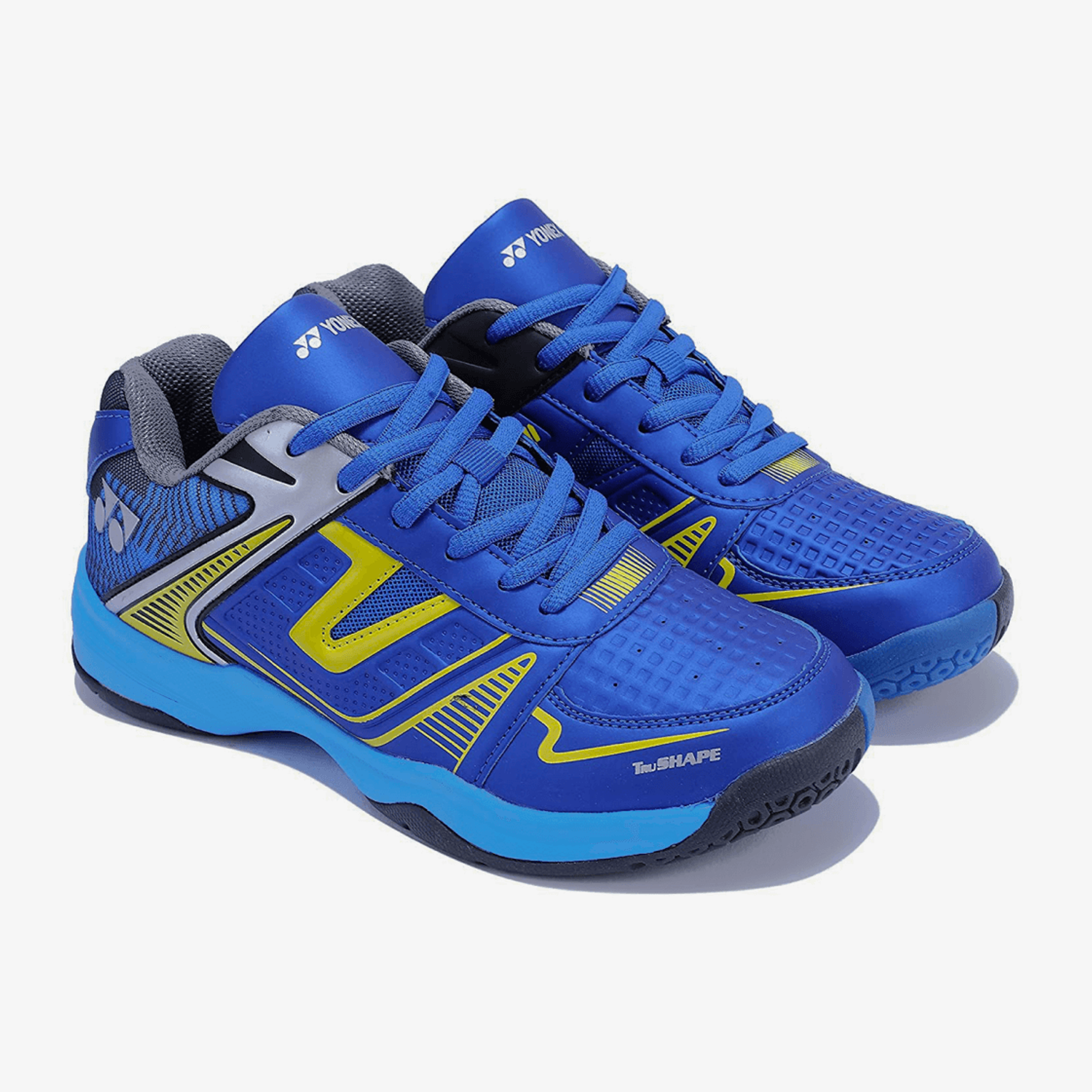 YONEX Tokyo 3 Men's Badminton Shoes (Bright Blue/Yellow) - InstaSport