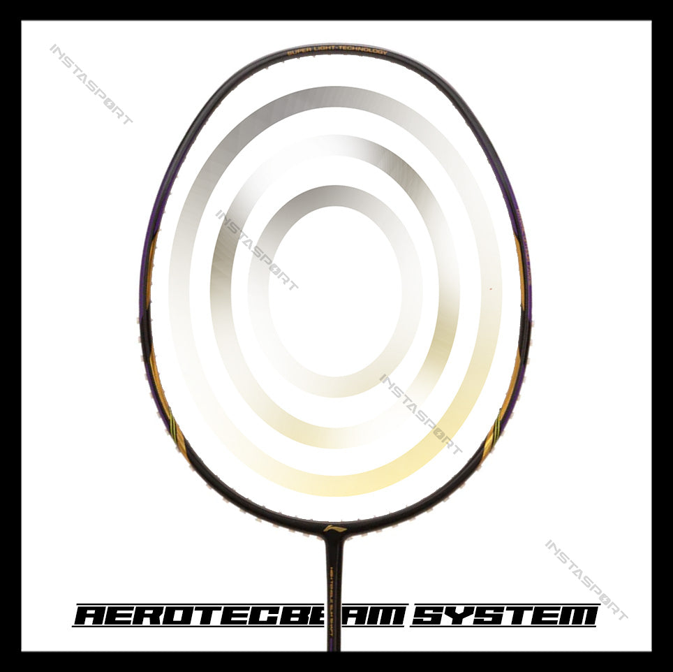 Li-Ning Windstorm 78+ (Black) Badminton Racket - InstaSport